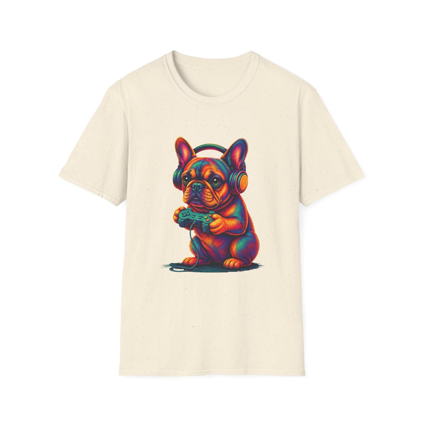 French Bulldog Gamer Shirt, Gaming Frenchie Tee, Gamer Dog Shirt, Video Game Lover Gift, Frenchie Gamer Gift, Cute French Bulldog Shirt, Dog Lover Tee