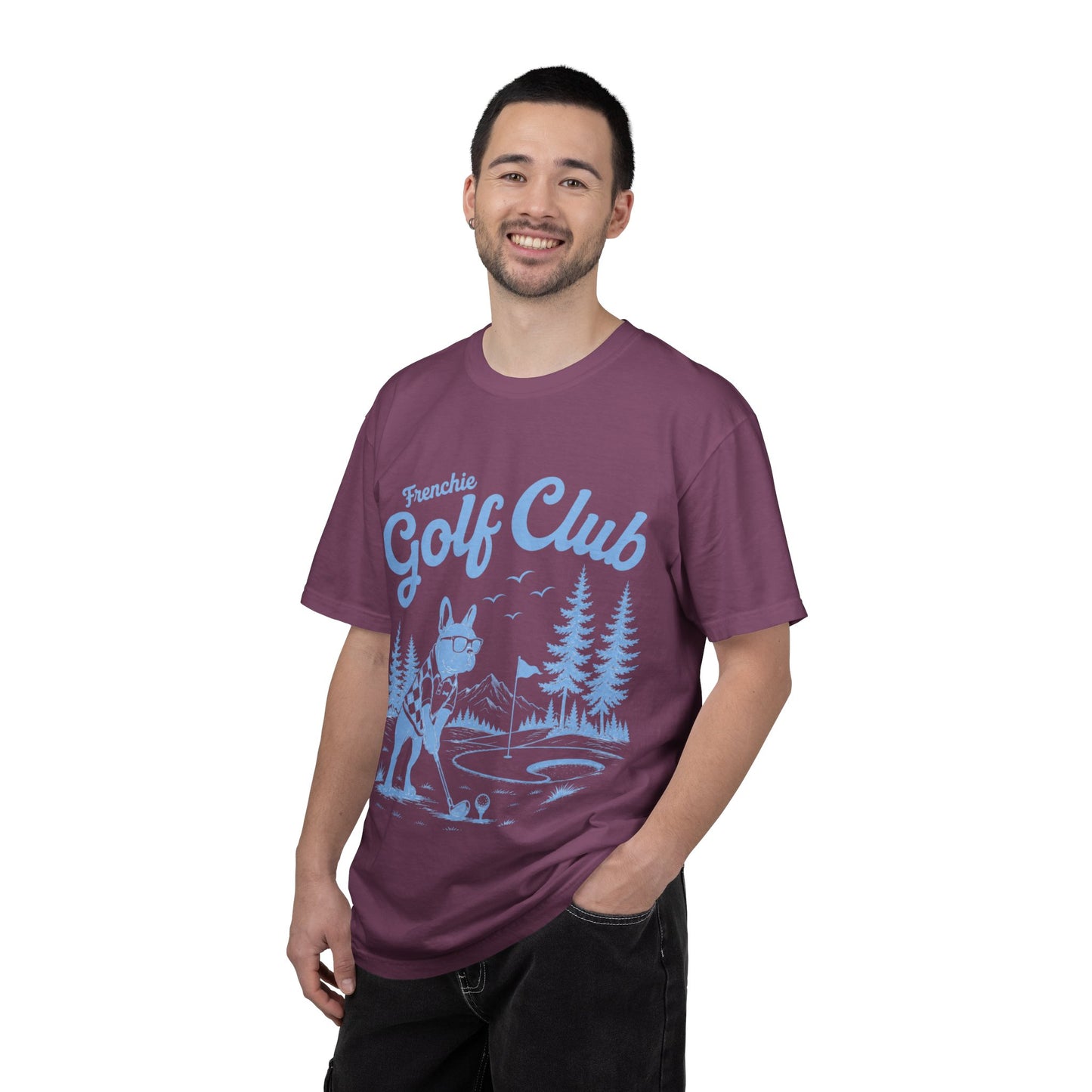 Golf Club T-Shirt — Frenchie Golf Club Graphic Tee