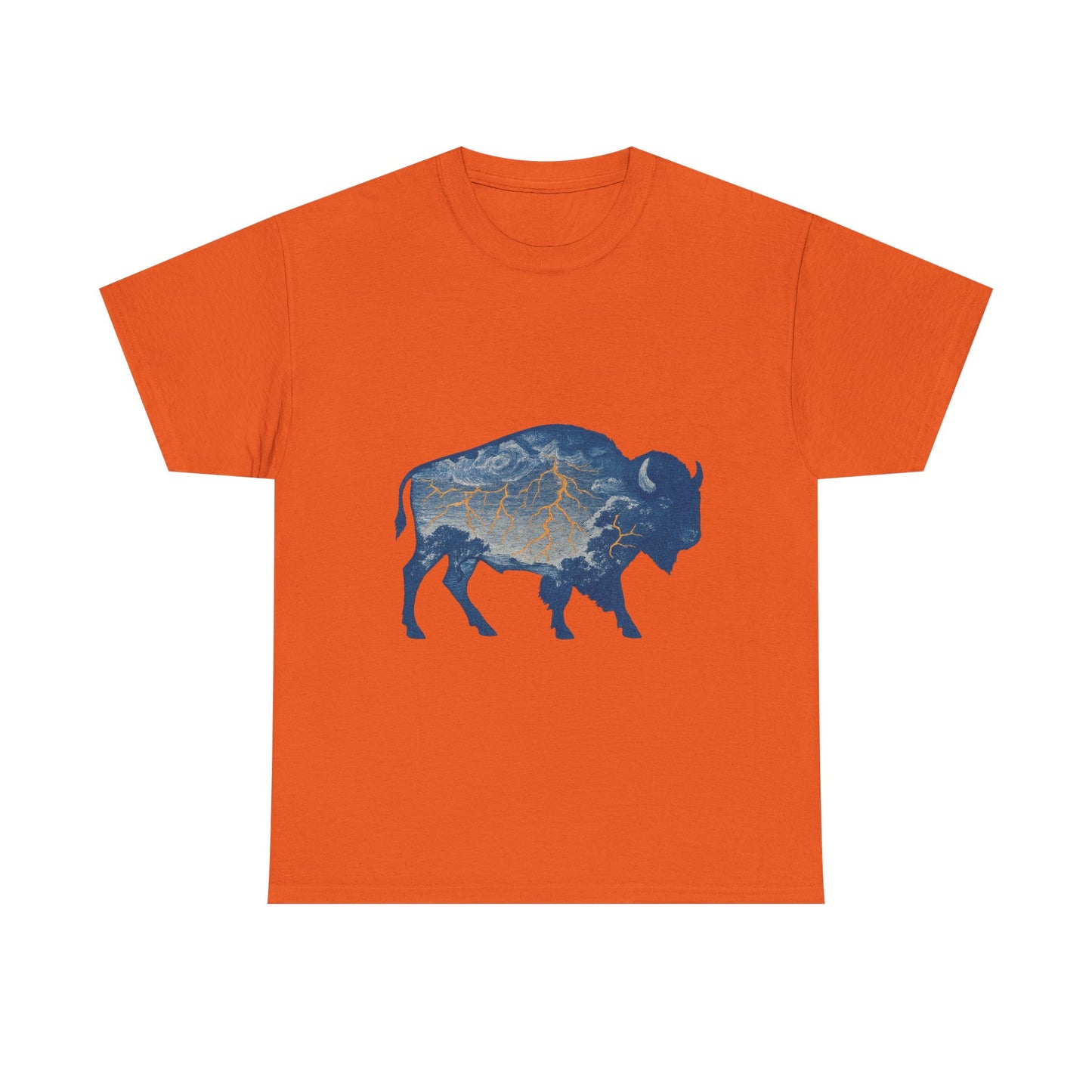 OKC Thunder Buffalo T-Shirt | Oklahoma Bison Lightning Sweatshirt | Retro Oklahoma Basketball Fan Sweater | Unisex