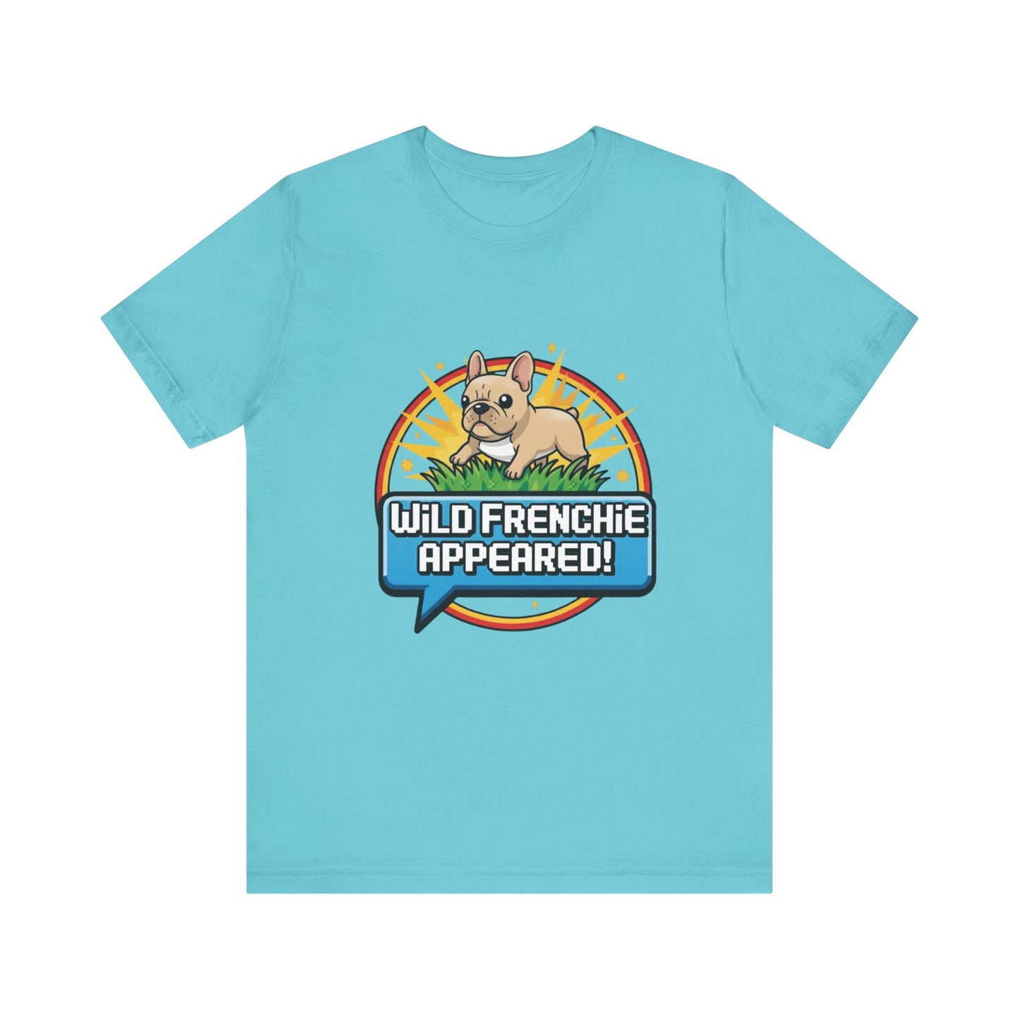 French Bulldog T-Shirt | Cute Frenchie Graphic Tee | Funny Dog Lover Shirt | Gamer Gift for Him or Her