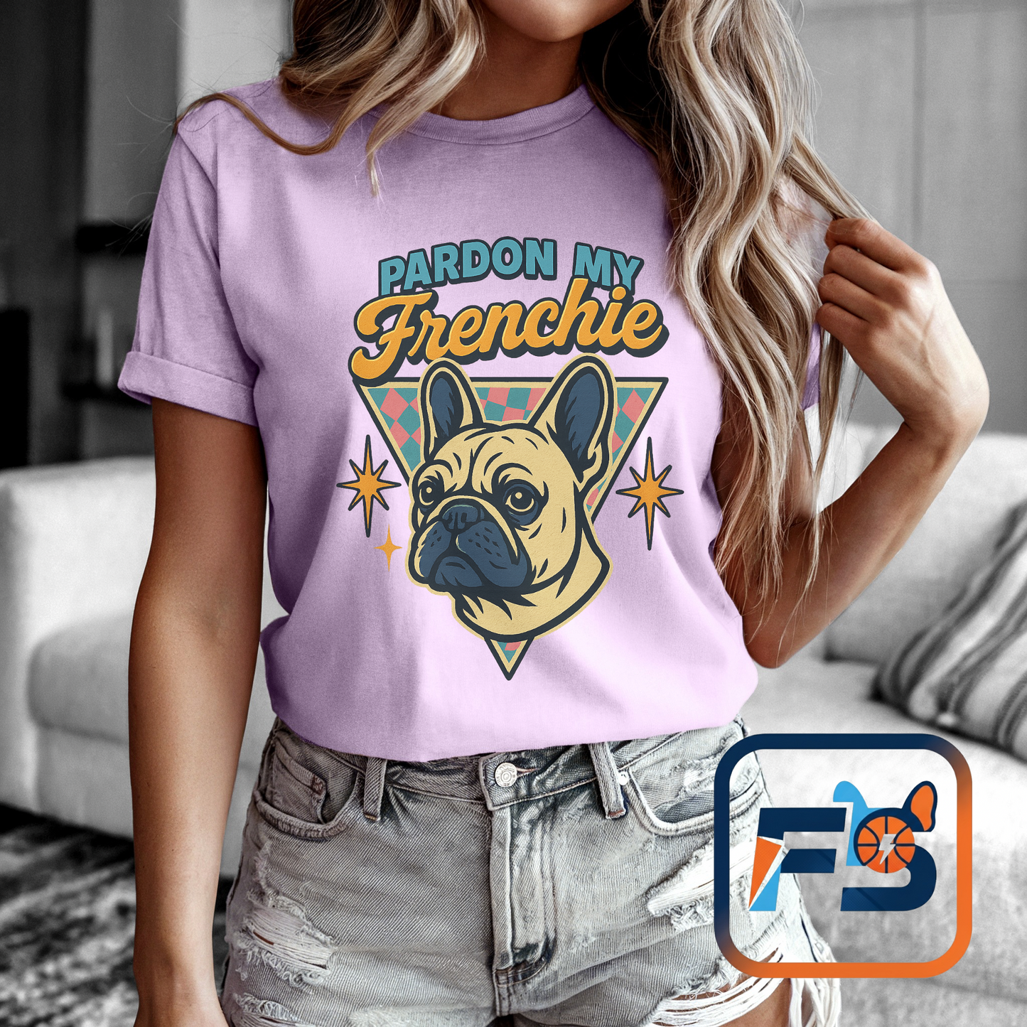 Pardon My Frenchie French Bulldog Graphic Tee, Pardon My Frenchie Shirt, Dog Lover Gift
