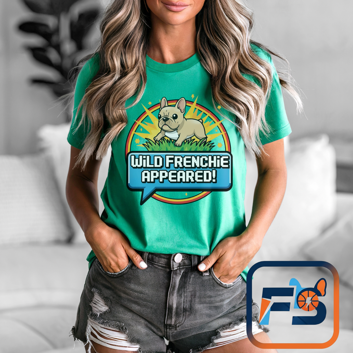 French Bulldog T-Shirt | Cute Frenchie Graphic Tee | Funny Dog Lover Shirt | Gamer Gift for Him or Her