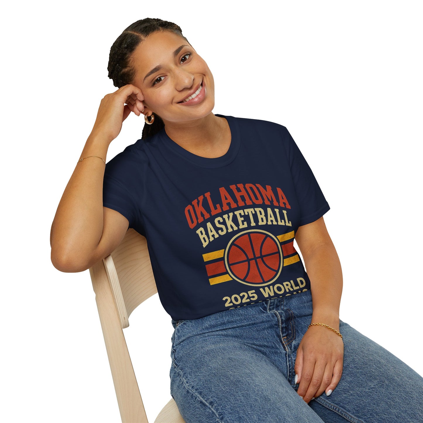 Oklahoma Basketball Shirt | 2025 Champs Tee | Retro Basketball T-Shirt | Oklahoma Sports Fan Gift | Vintage Championship Shirt