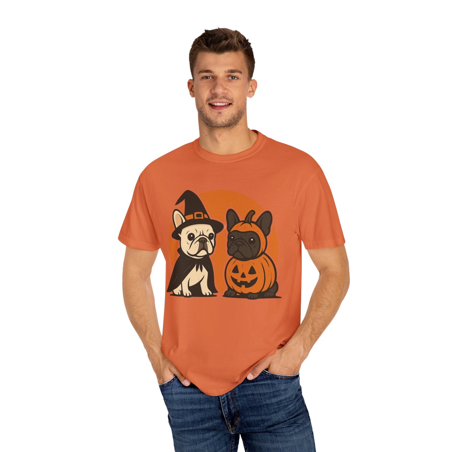 French Bulldog Halloween T-Shirt | Cute Spooky Frenchie Tee | Funny Dog Lover Shir