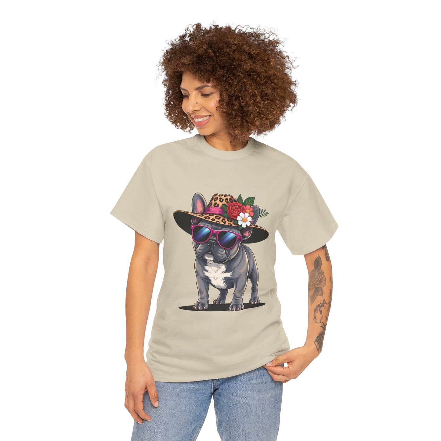 French Bulldog Cowgirl Shirt, Frenchie Cowgirl Tee, Western French Bulldog Shirt, Dog Mom Gift, Cute Frenchie Shirt, Cowgirl Dog Lover Tee, French Bulldog Gift