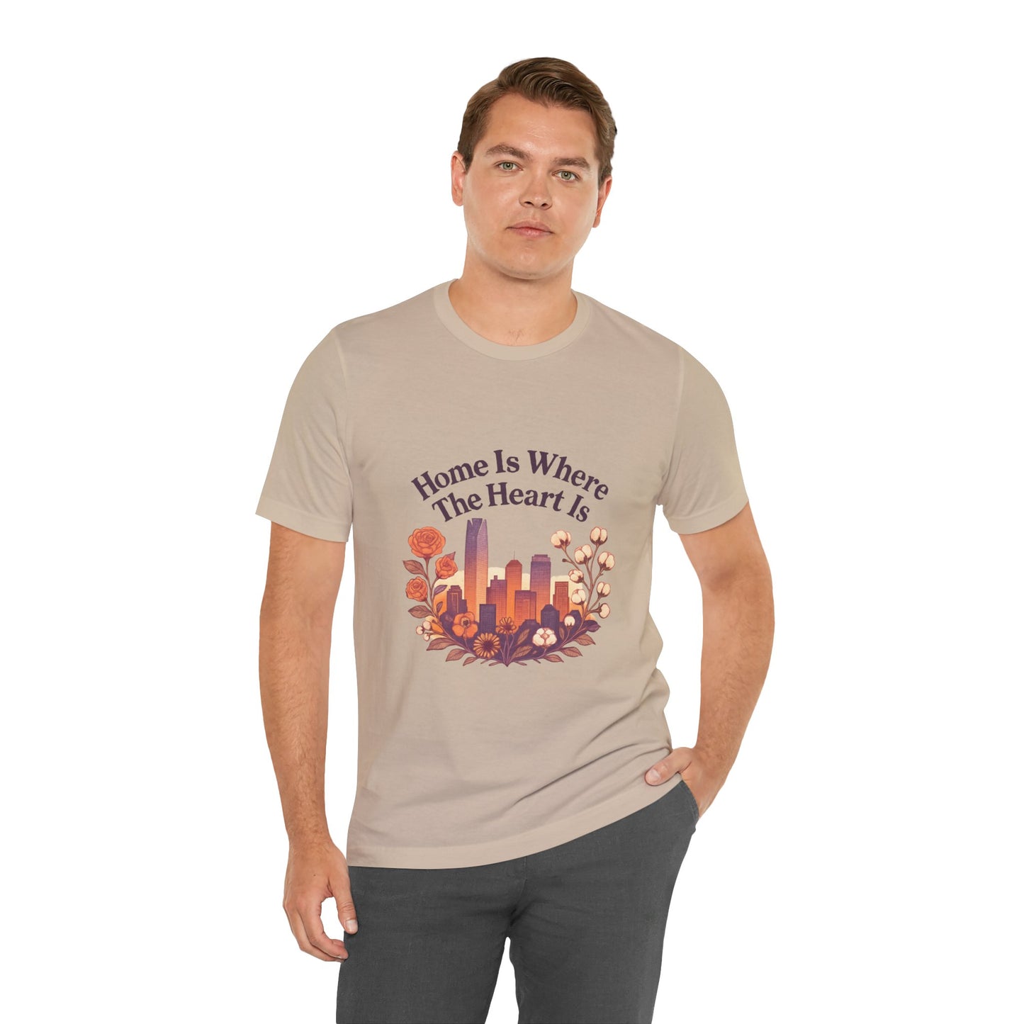 Home Is Where the Heart Is Oklahoma City Shirt | OKC Pride Tee | Oklahoma City Love