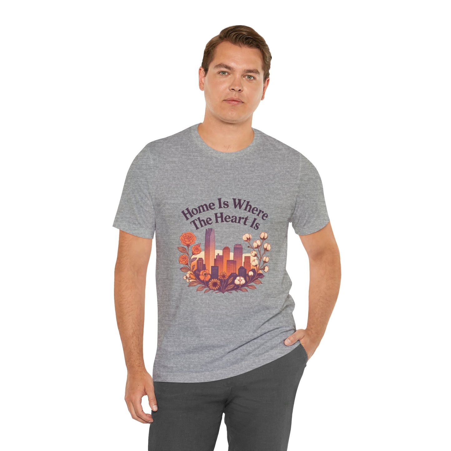 Home Is Where the Heart Is Oklahoma City Shirt | OKC Pride Tee | Oklahoma City Love