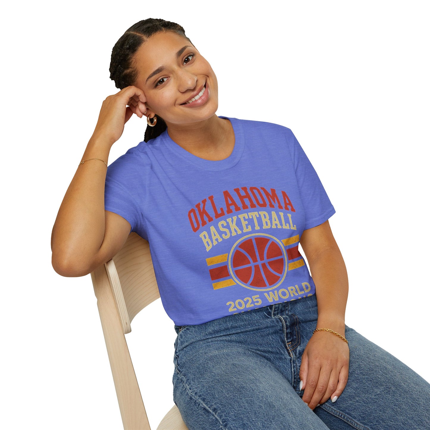 Oklahoma Basketball Shirt | 2025 Champs Tee | Retro Basketball T-Shirt | Oklahoma Sports Fan Gift | Vintage Championship Shirt