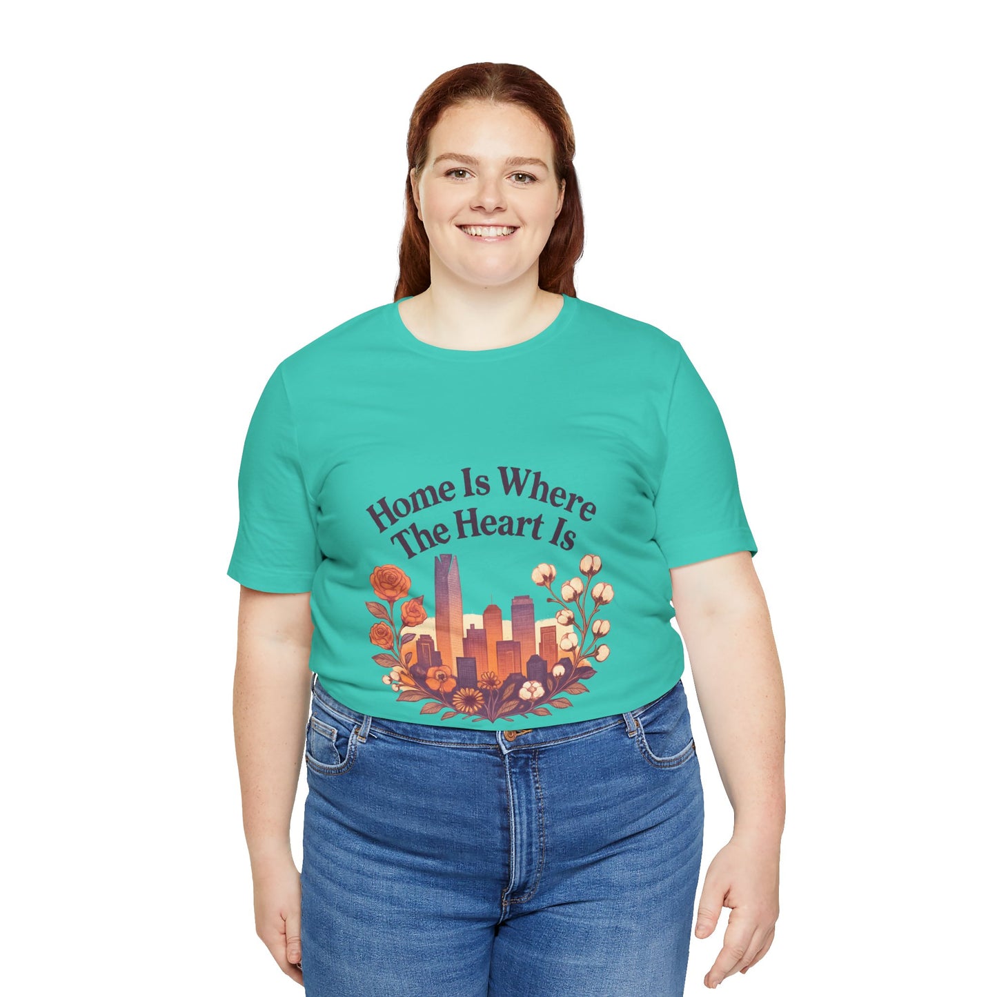 Home Is Where the Heart Is Oklahoma City Shirt | OKC Pride Tee | Oklahoma City Love