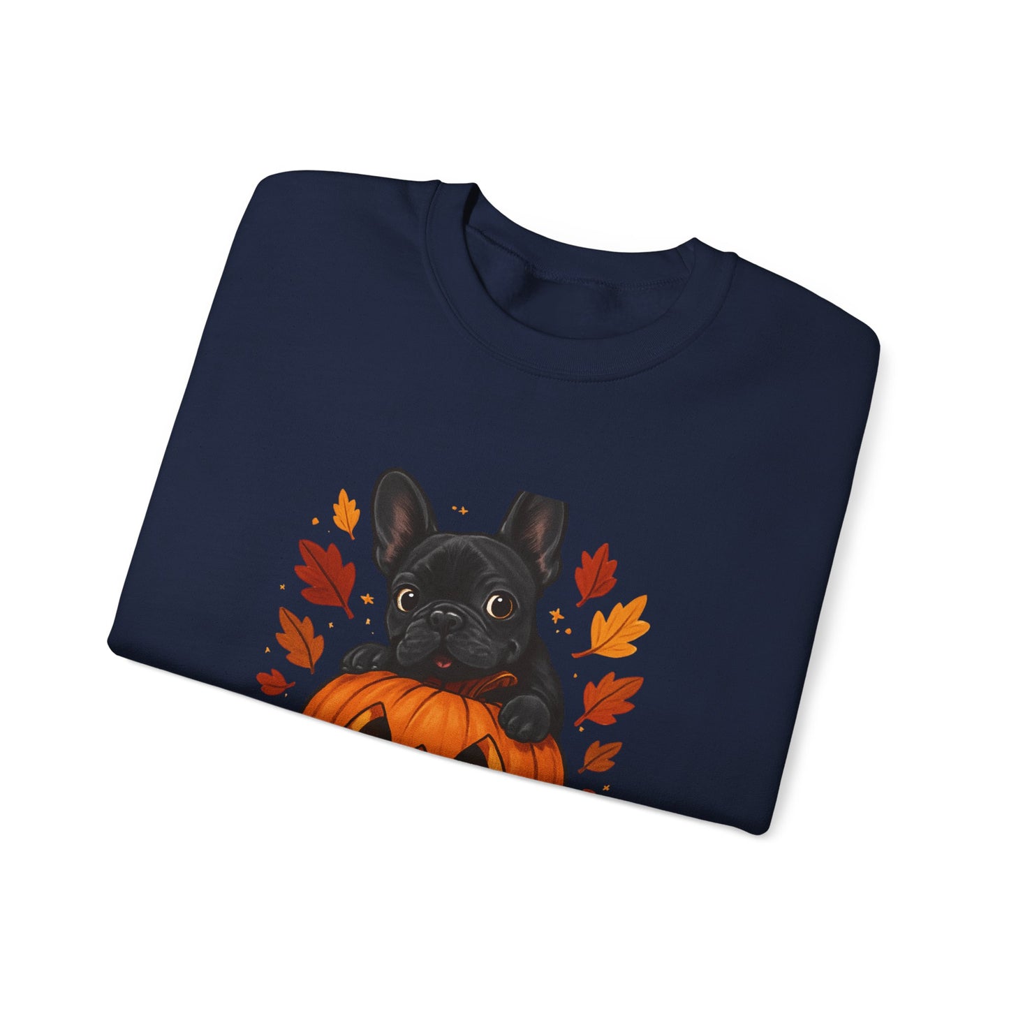 Cutest Pumpkin in the Patch Sweatshirt | Frenchie Fall Crewneck | Halloween Dog Lover Gift | Cozy French Bulldog Pumpkin Patch Pullover