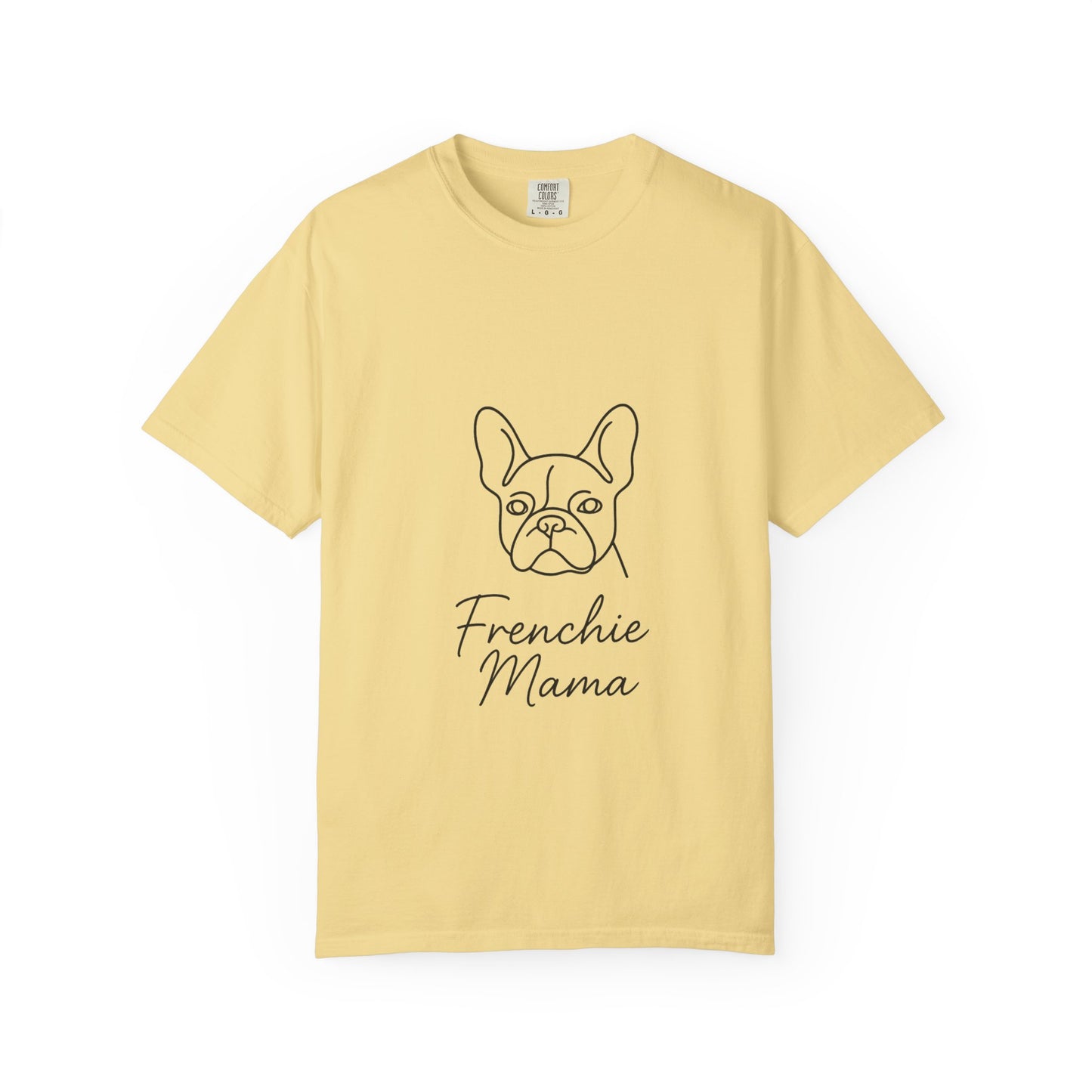 Frenchie Mama T-Shirt | Cute French Bulldog Mom Tee | Dog Lover Graphic Shirt | Frenchie Owner Gift for Her