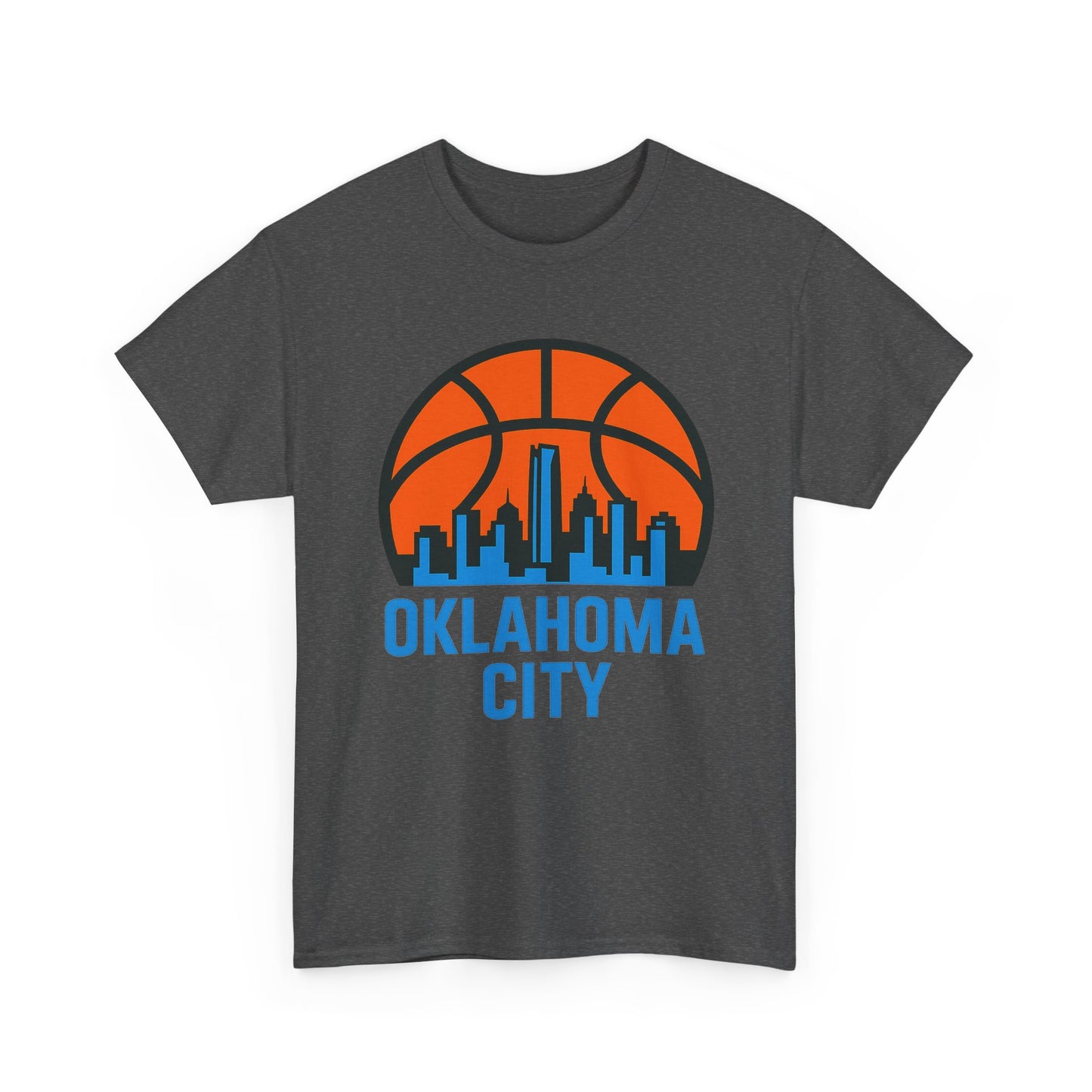 Oklahoma City Basketball Skyline T-Shirt