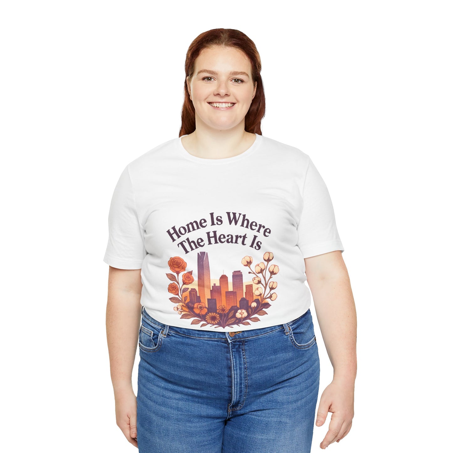 Home Is Where the Heart Is Oklahoma City Shirt | OKC Pride Tee | Oklahoma City Love