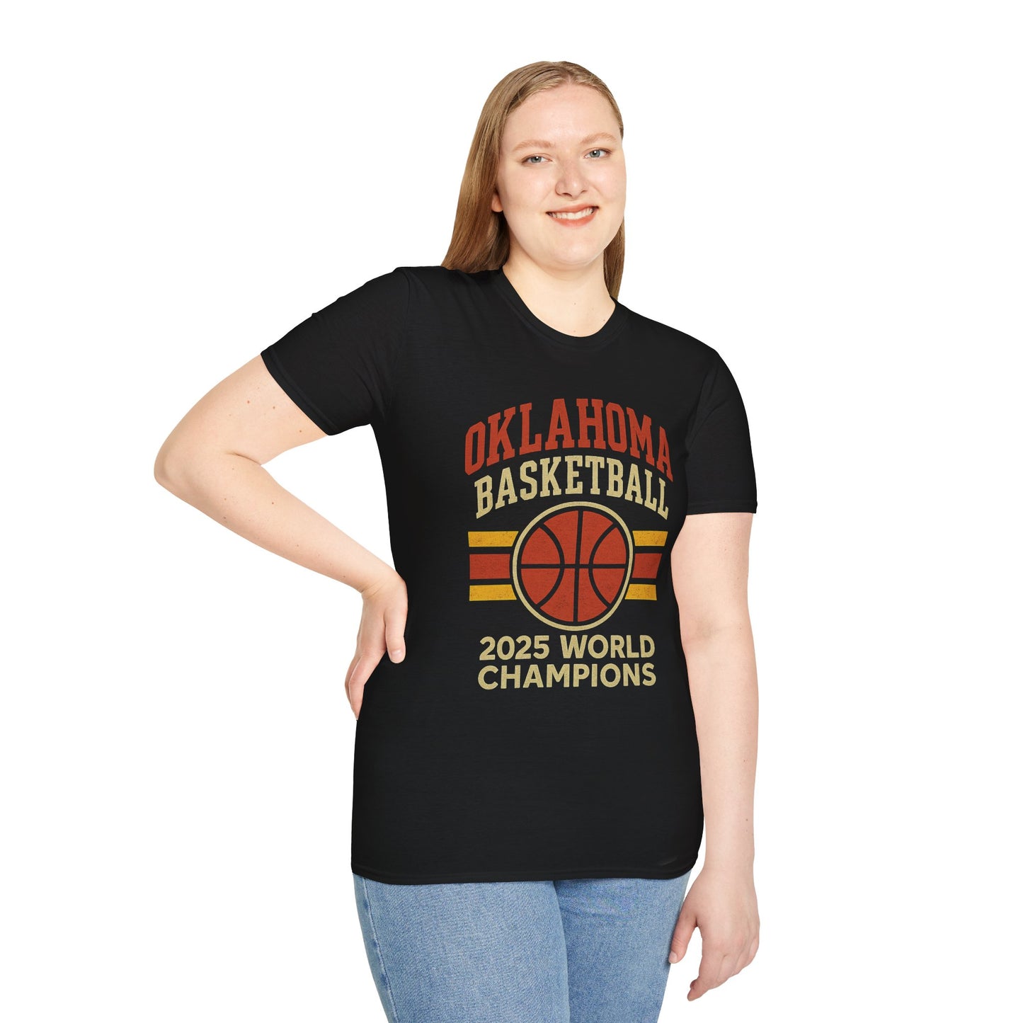 Oklahoma Basketball Shirt | 2025 Champs Tee | Retro Basketball T-Shirt | Oklahoma Sports Fan Gift | Vintage Championship Shirt