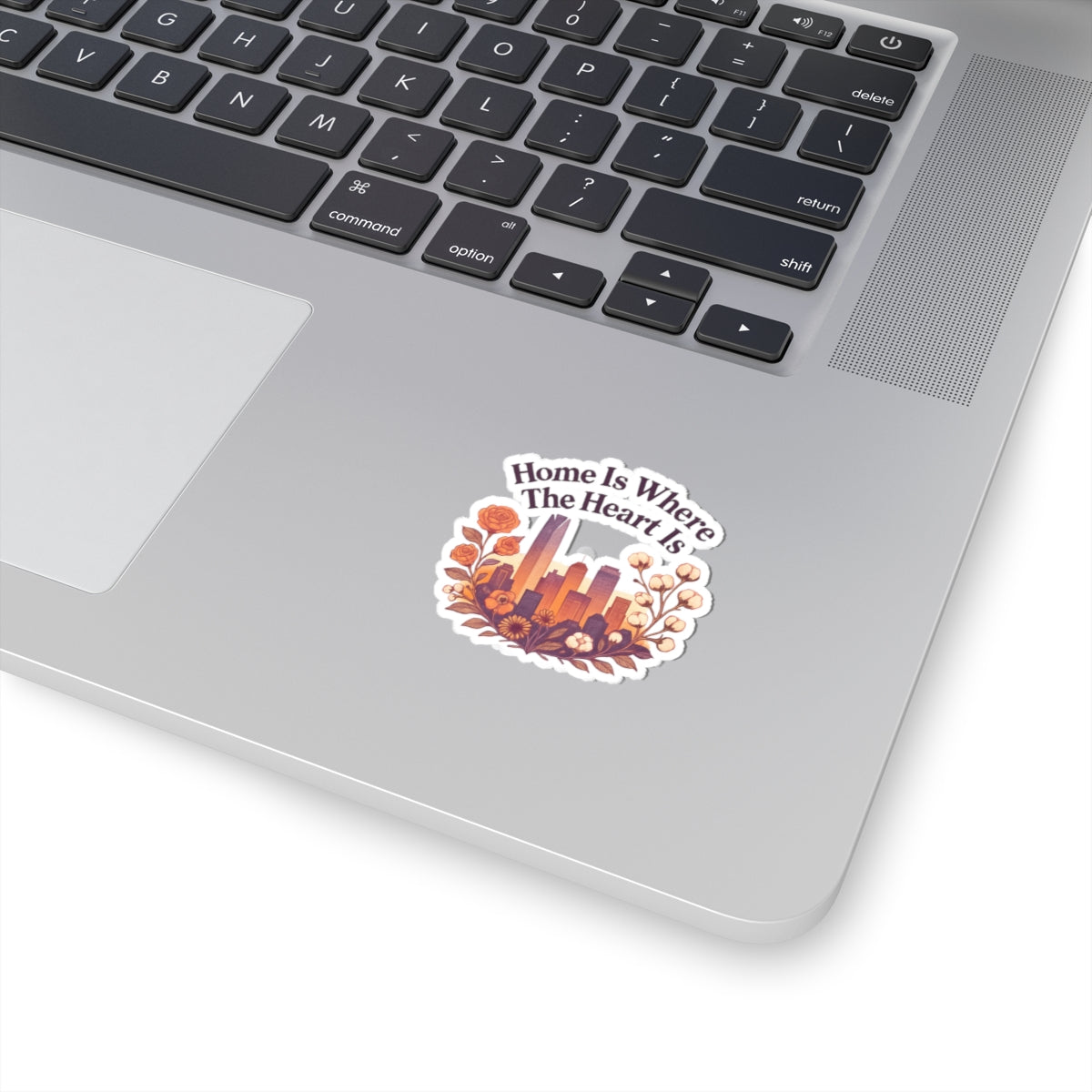 Home Is Where the Heart Is Oklahoma City Sticker | Oklahoma Pride Gift | OKC Home Sticker