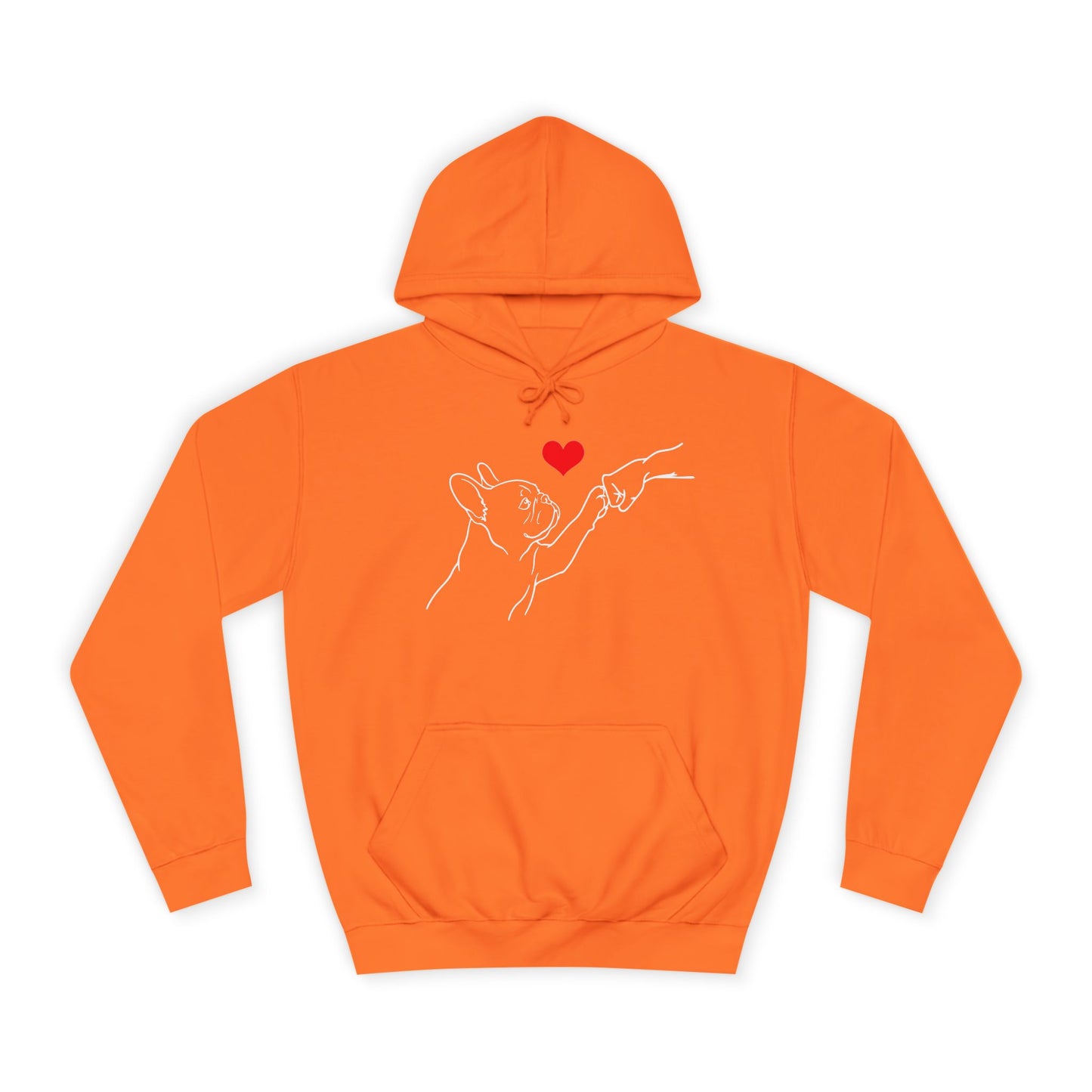 French Bulldog Hoodie, Frenchie Love Hoodie, Frenchie Mom Gift, Dog Lover Hoodie, Minimalist French Bulldog Sweatshirt, Frenchie Dad Gift, Pet Parent Hoodie