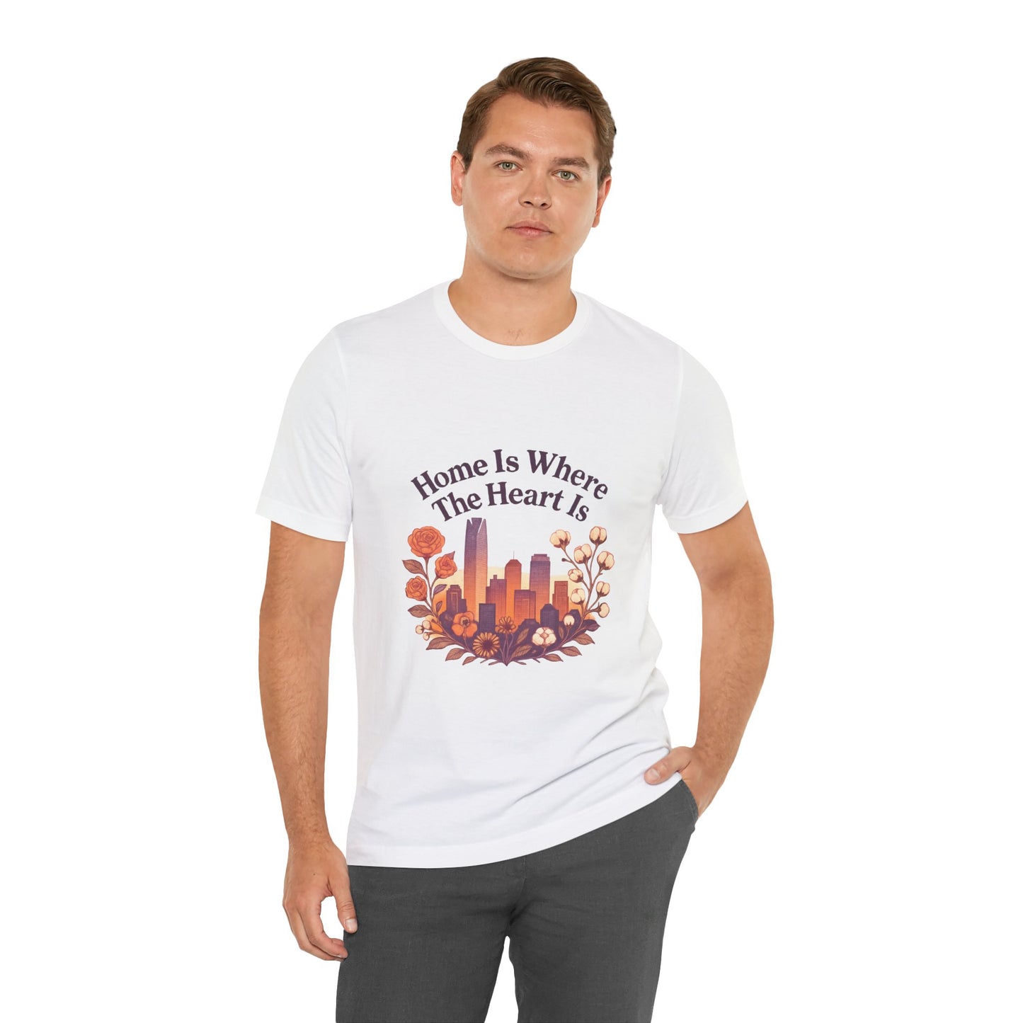 Home Is Where the Heart Is Oklahoma City Shirt | OKC Pride Tee | Oklahoma City Love