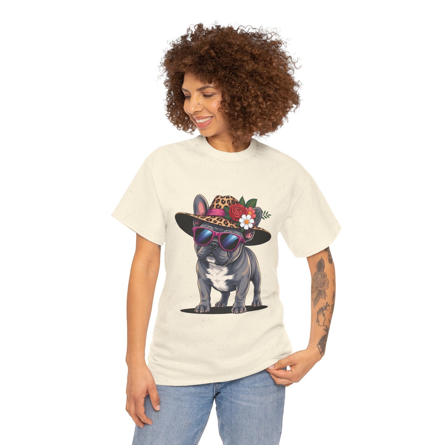 French Bulldog Cowgirl Shirt, Frenchie Cowgirl Tee, Western French Bulldog Shirt, Dog Mom Gift, Cute Frenchie Shirt, Cowgirl Dog Lover Tee, French Bulldog Gift