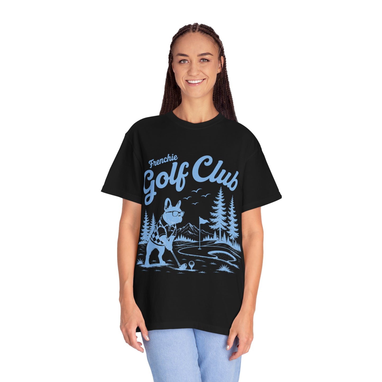 Golf Club T-Shirt — Frenchie Golf Club Graphic Tee