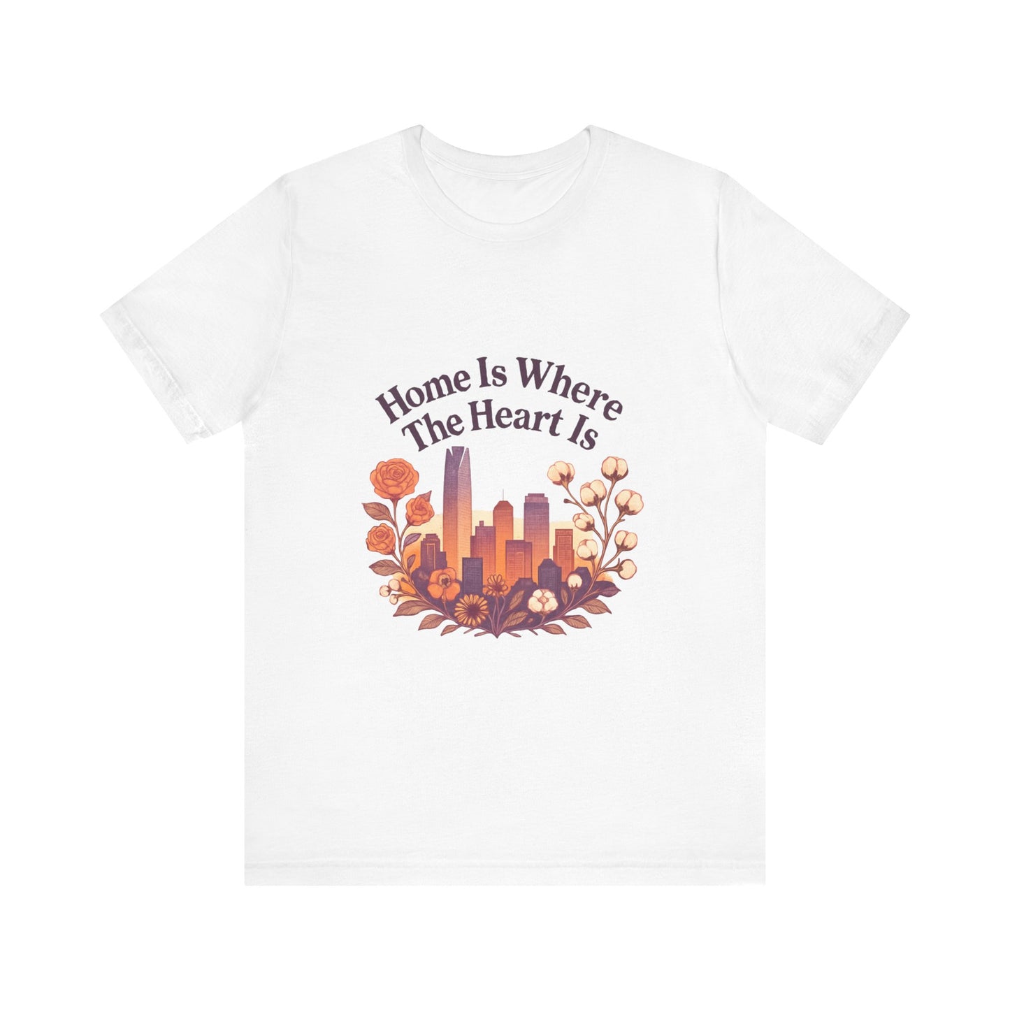 Home Is Where the Heart Is Oklahoma City Shirt | OKC Pride Tee | Oklahoma City Love