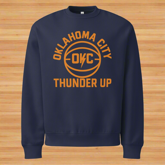 Thunder Up Oversized heavyweight sweatshirt