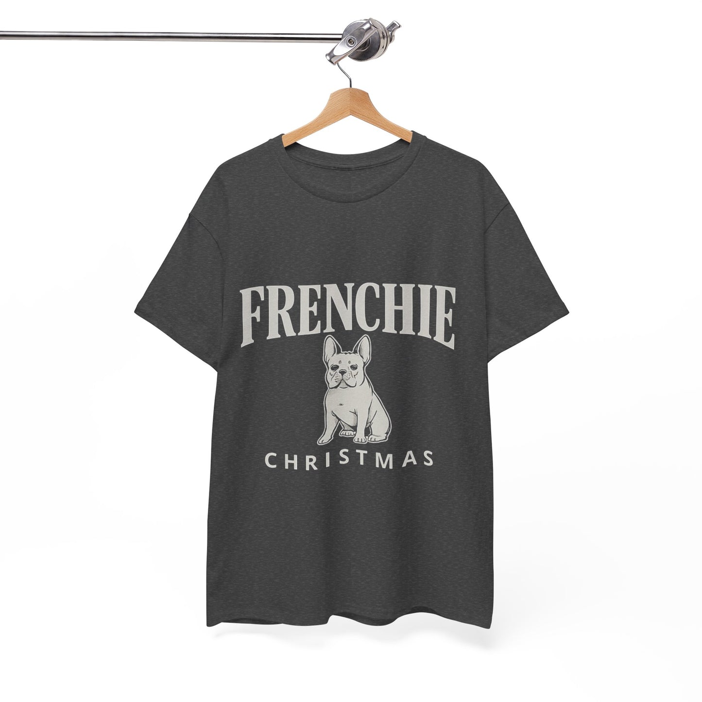 Frenchie Christmas Shirt – Cute French Bulldog Holiday Tee, Vintage Frenchie Christmas Gift, Dog Lover Xmas Graphic Tee, French Bulldog Christmas Apparel