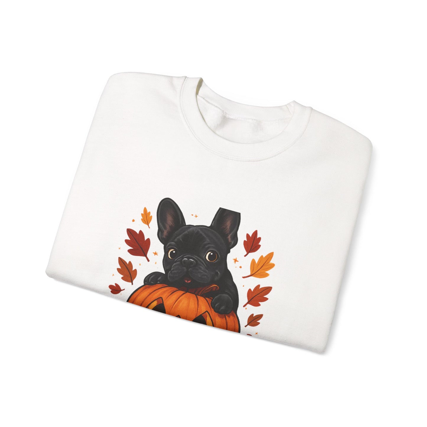 Cutest Pumpkin in the Patch Sweatshirt | Frenchie Fall Crewneck | Halloween Dog Lover Gift | Cozy French Bulldog Pumpkin Patch Pullover