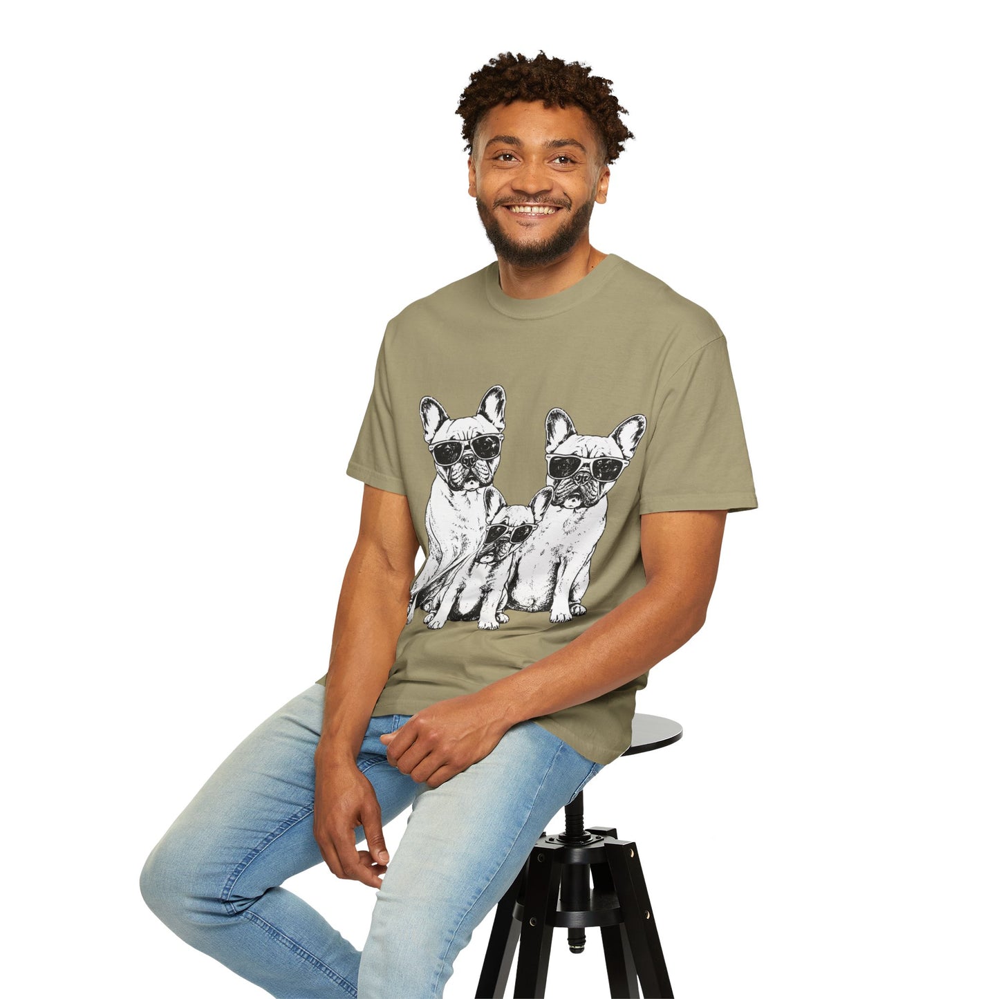 French Bulldog Family Shirt, Frenchie Family Tee, Cool French Bulldogs Sunglasses Shirt, Dog Mom Gift, Dog Dad Gift, Frenchie Lover Shirt, Cute Dog Graphic Tee