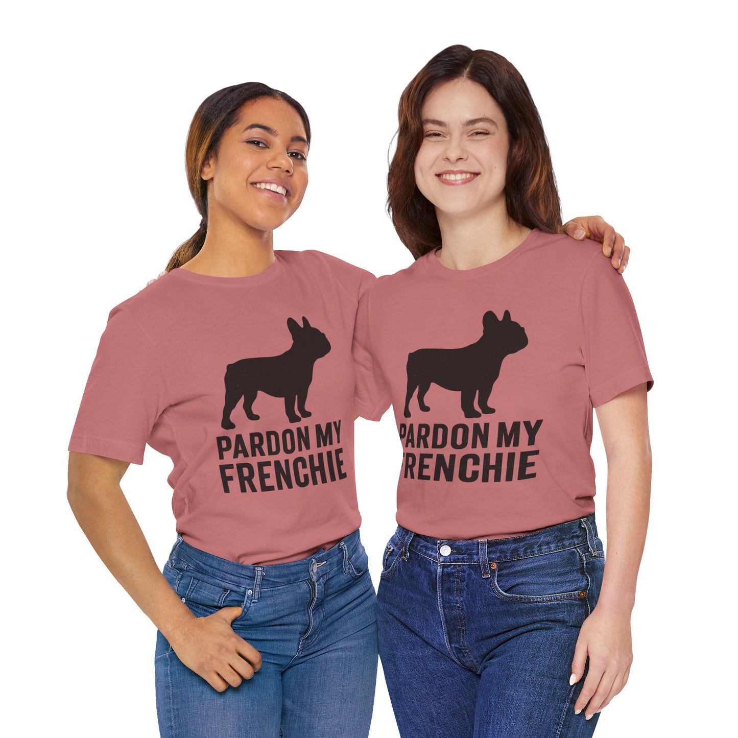 Pardon My Frenchie T-Shirt | Retro French Bulldog Graphic Tee | Funny Dog Lover Shirt | Vintage Frenchie Gift for Her or Him
