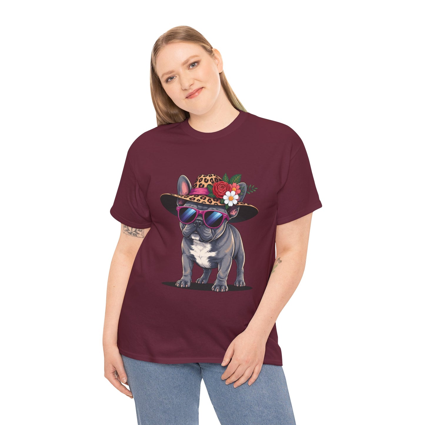 French Bulldog Cowgirl Shirt, Frenchie Cowgirl Tee, Western French Bulldog Shirt, Dog Mom Gift, Cute Frenchie Shirt, Cowgirl Dog Lover Tee, French Bulldog Gift
