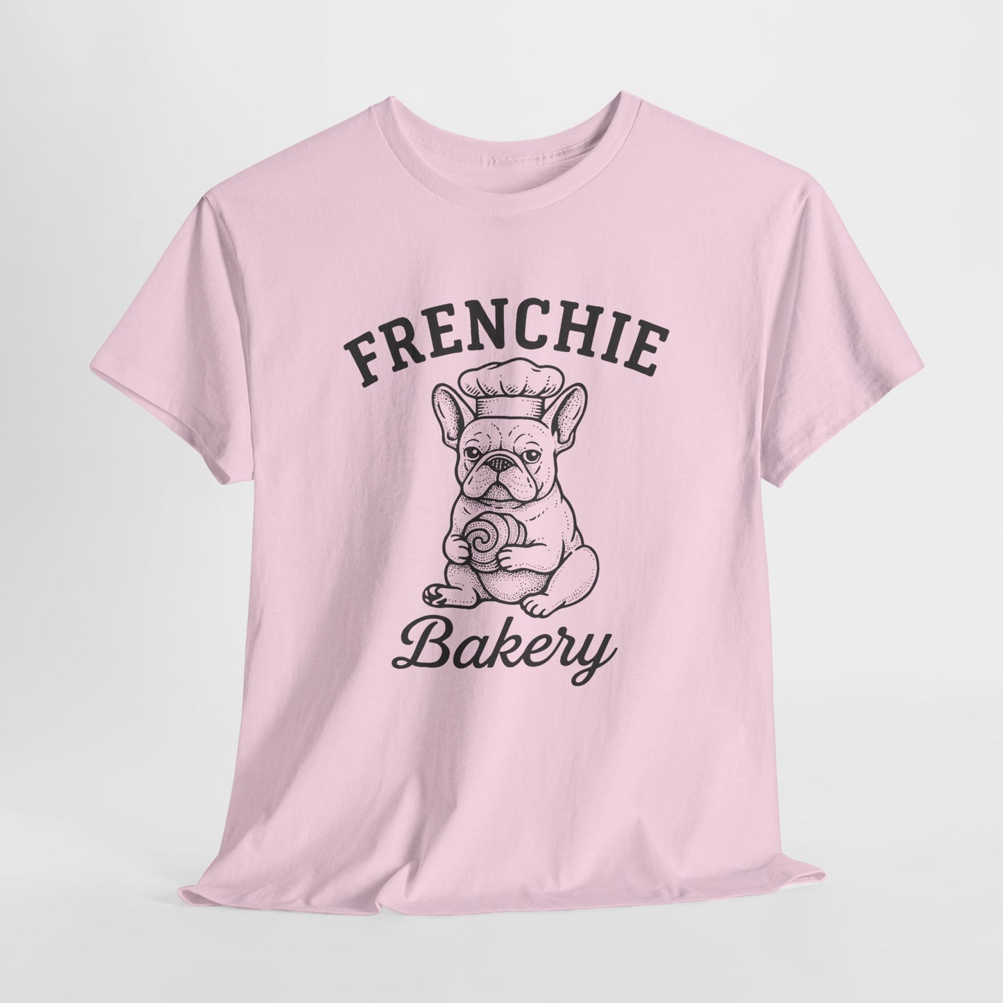 Frenchie Bakery T-Shirt French Bulldog Chef Tee, Cute Dog Lover Gift, Vintage Frenchie Café Graphic