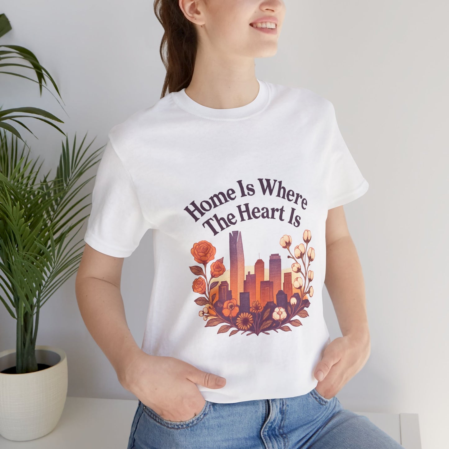 Home Is Where the Heart Is Oklahoma City Shirt | OKC Pride Tee | Oklahoma City Love