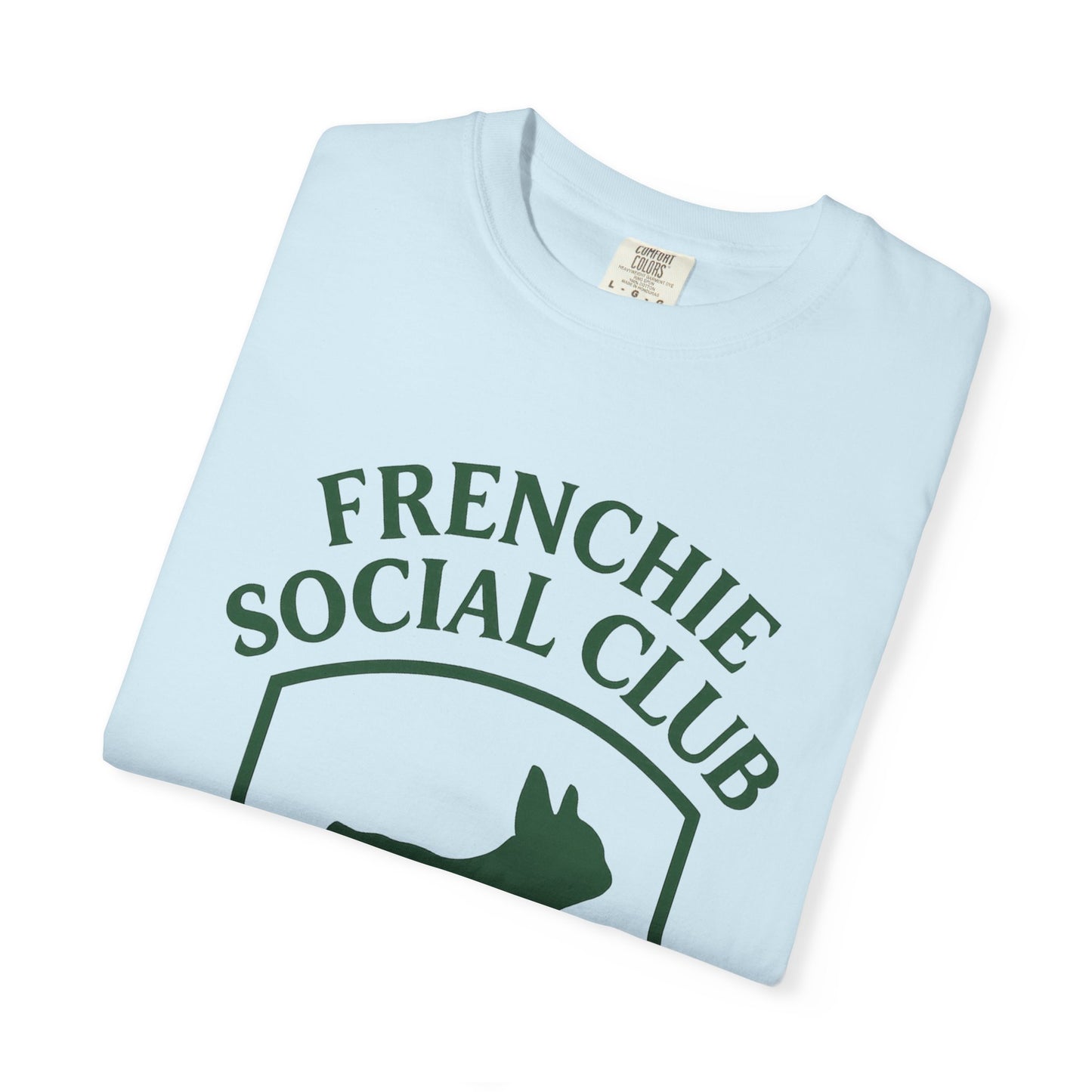 French Bulldog Club T-Shirt | Unisex Frenchie Graphic Tee | Retro Dog Lover Shirt | Minimal Country Club Style Frenchie Gift