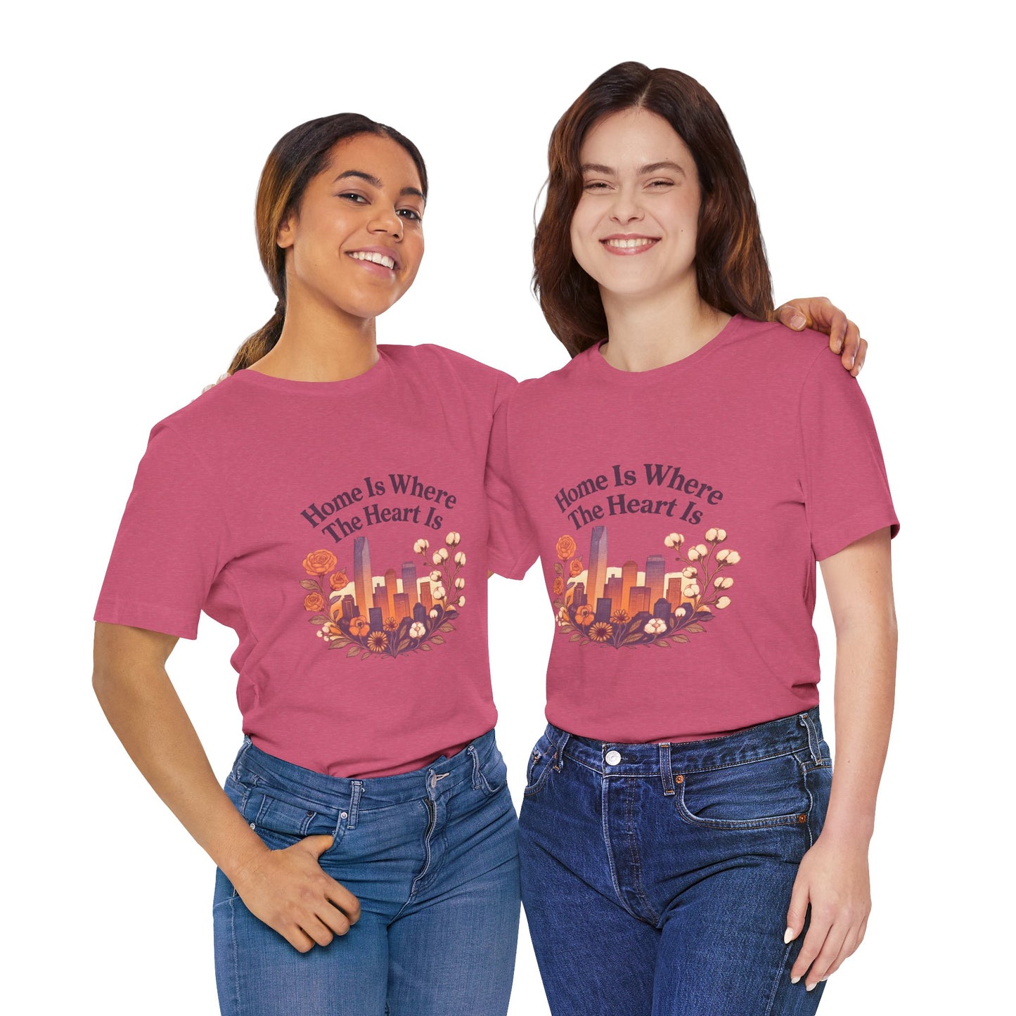 Home Is Where the Heart Is Oklahoma City Shirt | OKC Pride Tee | Oklahoma City Love