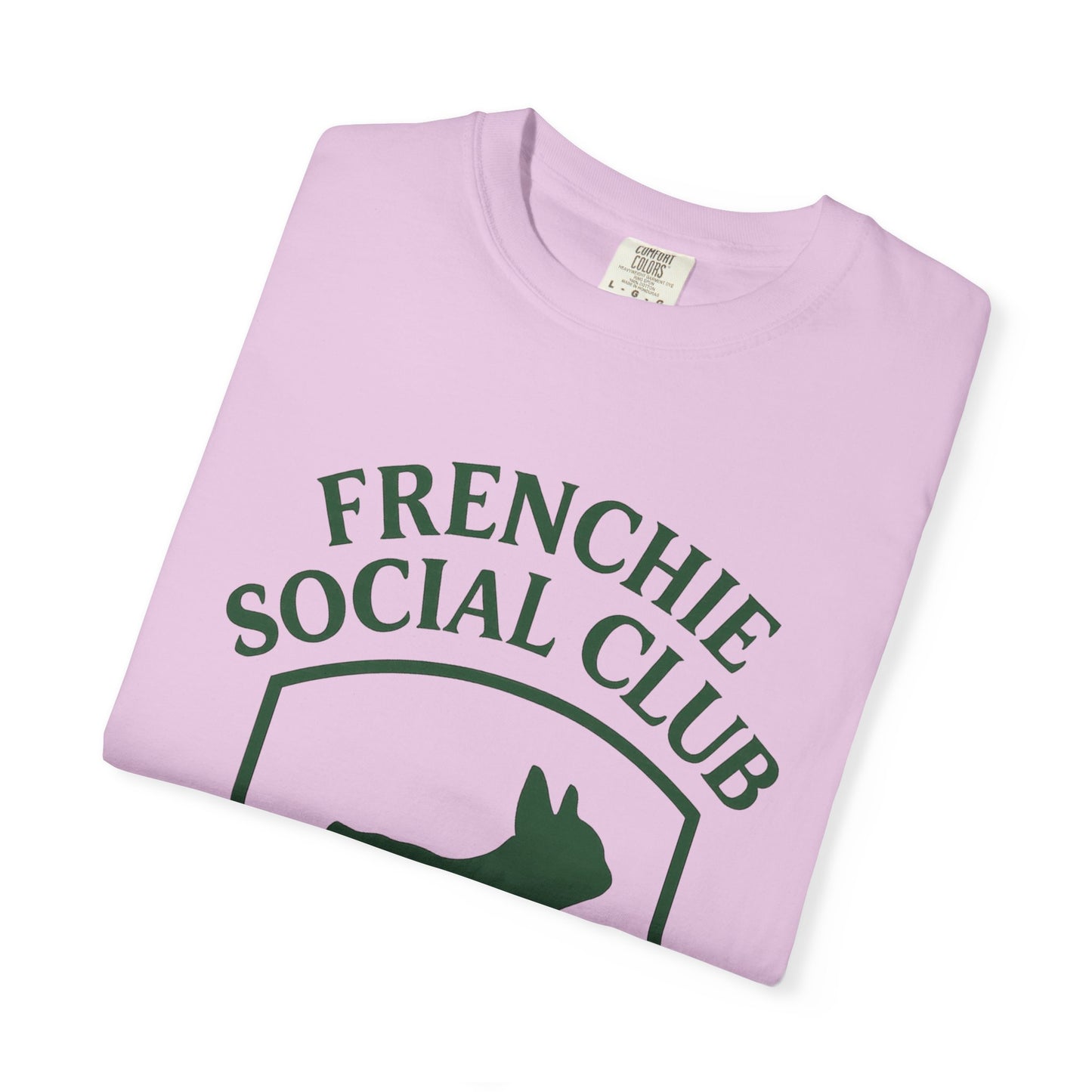 French Bulldog Club T-Shirt | Unisex Frenchie Graphic Tee | Retro Dog Lover Shirt | Minimal Country Club Style Frenchie Gift