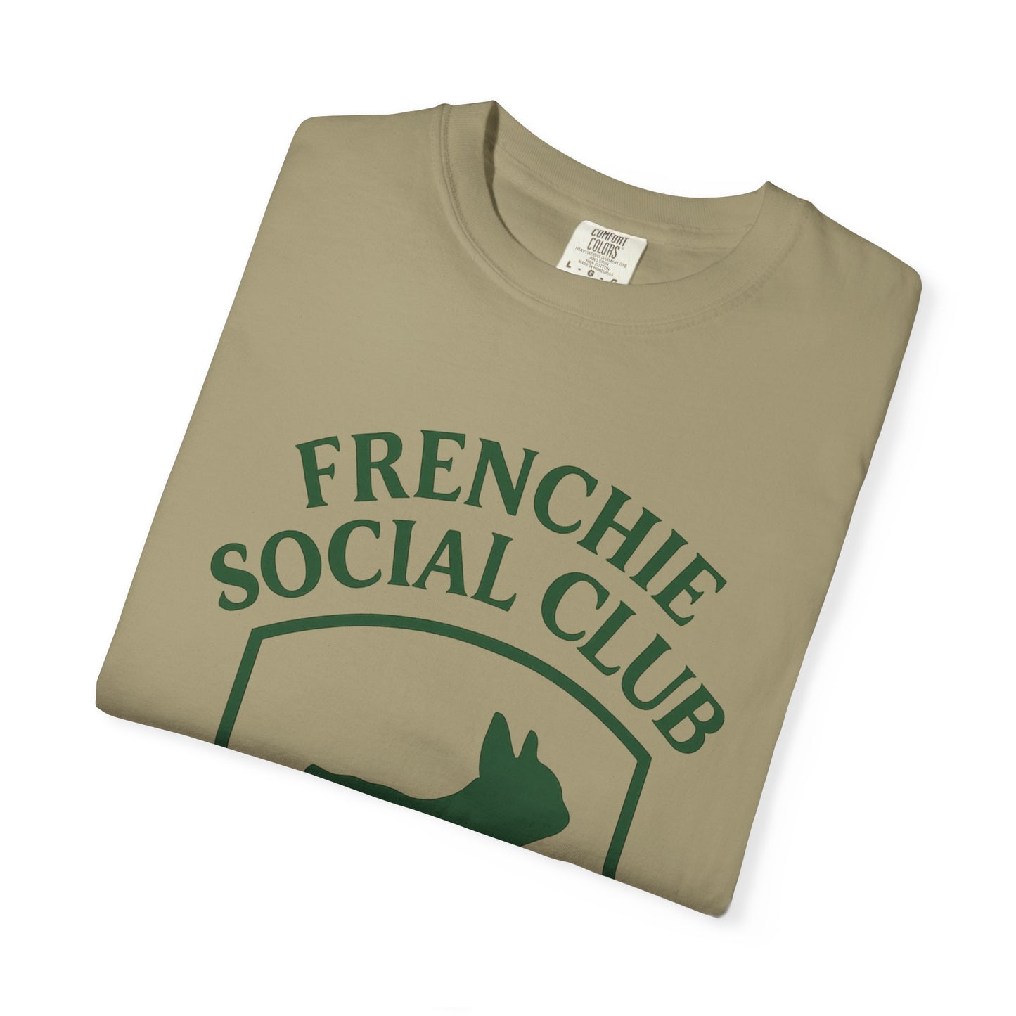 French Bulldog Club T-Shirt | Unisex Frenchie Graphic Tee | Retro Dog Lover Shirt | Minimal Country Club Style Frenchie Gift