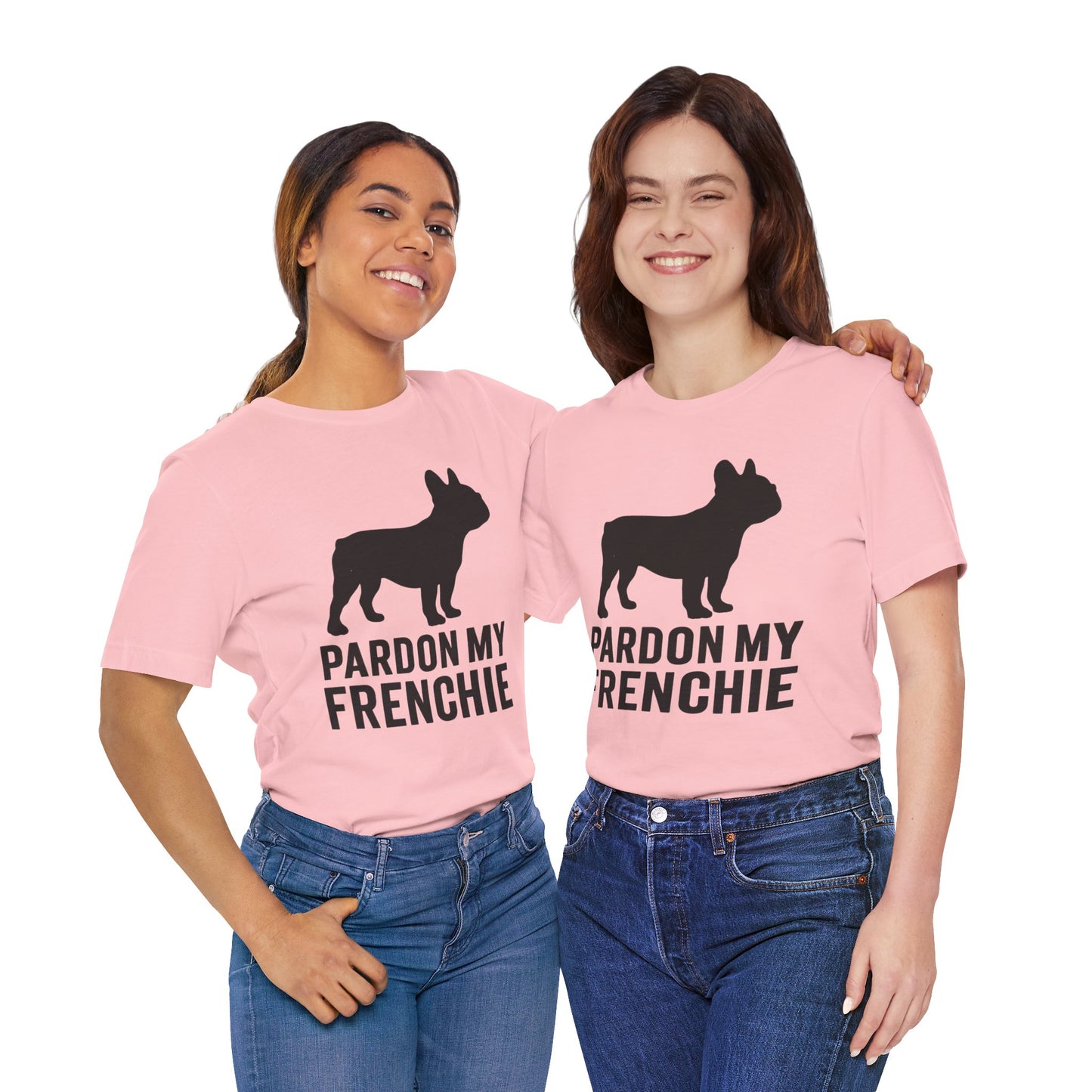 Pardon My Frenchie T-Shirt | Retro French Bulldog Graphic Tee | Funny Dog Lover Shirt | Vintage Frenchie Gift for Her or Him