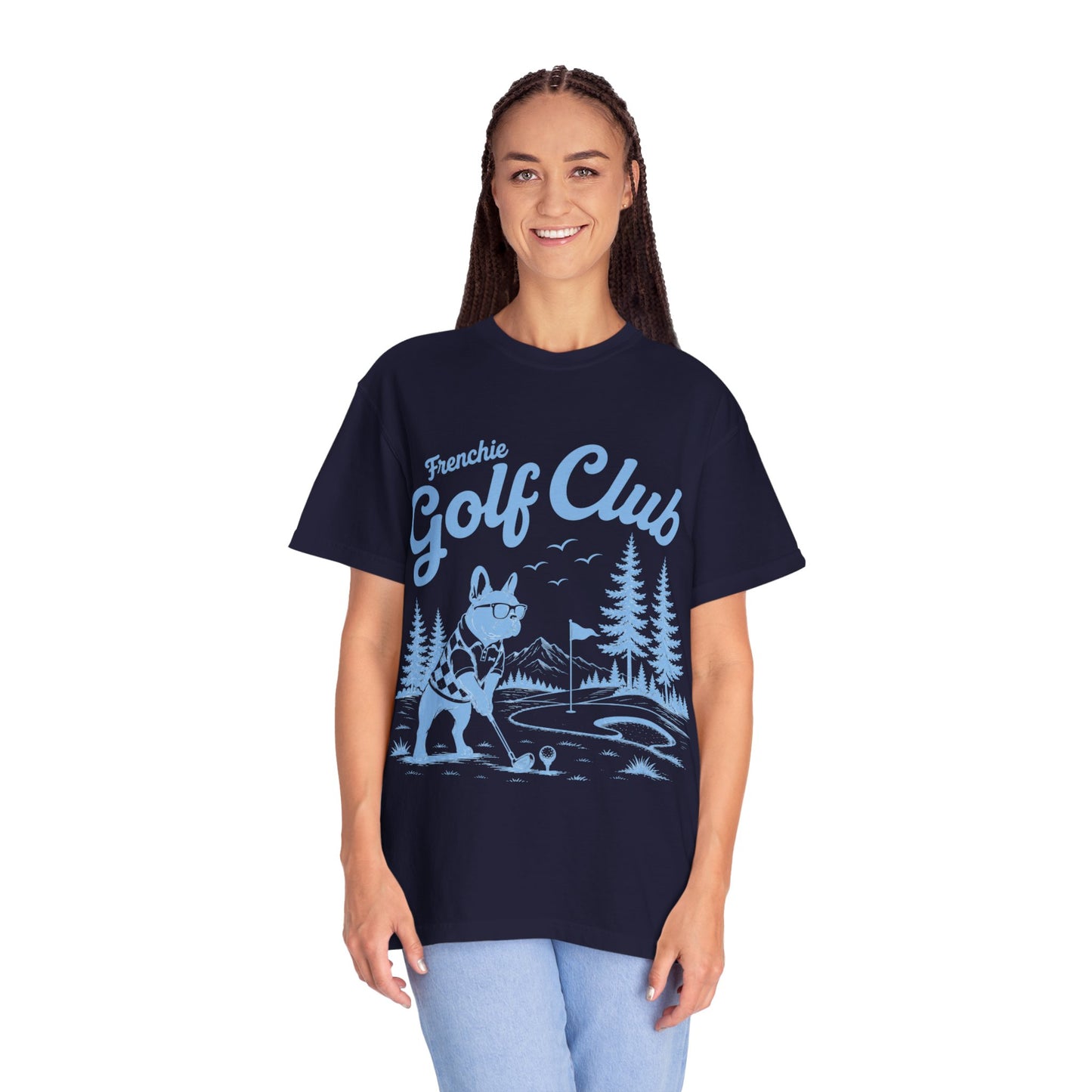 Golf Club T-Shirt — Frenchie Golf Club Graphic Tee