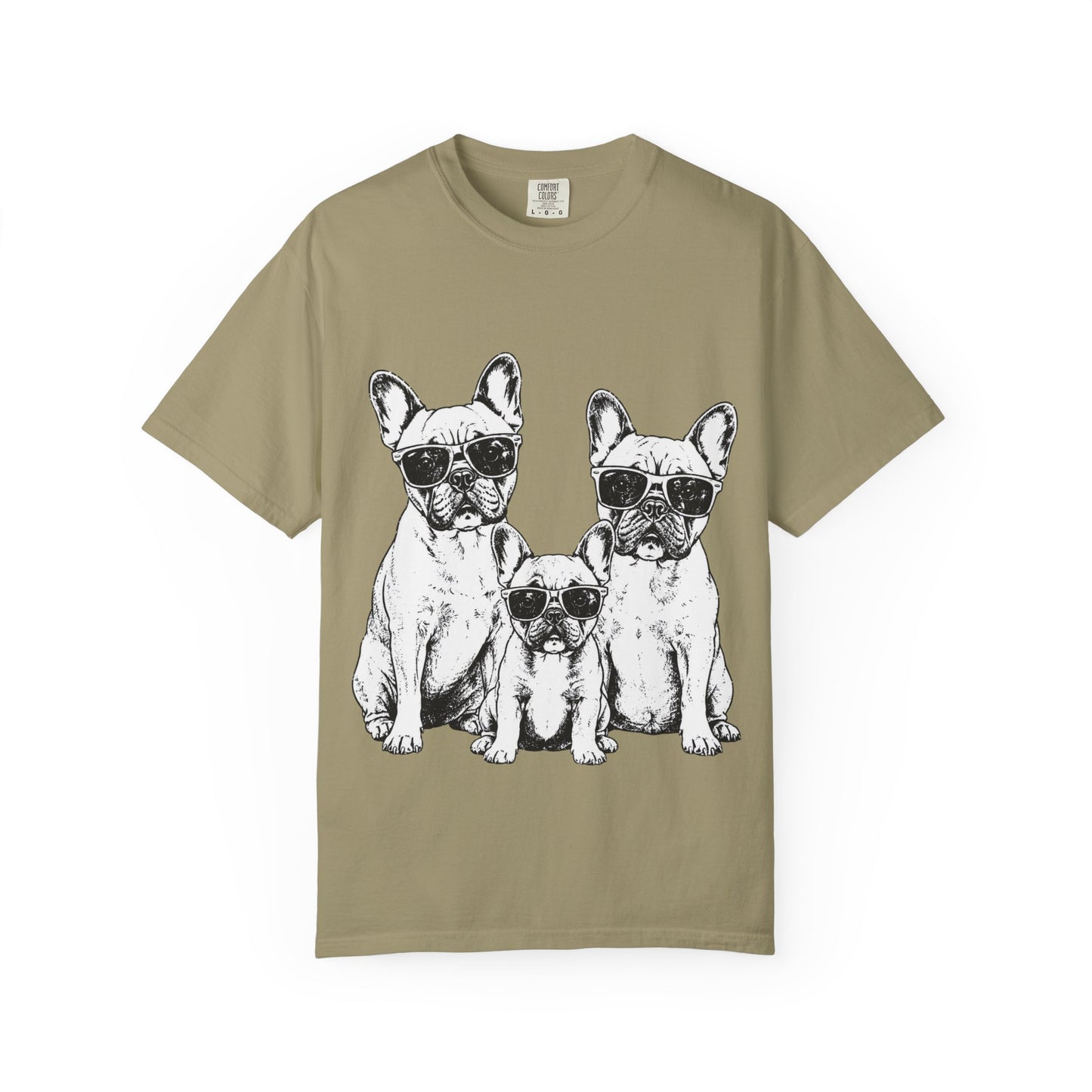 French Bulldog Family Shirt, Frenchie Family Tee, Cool French Bulldogs Sunglasses Shirt, Dog Mom Gift, Dog Dad Gift, Frenchie Lover Shirt, Cute Dog Graphic Tee