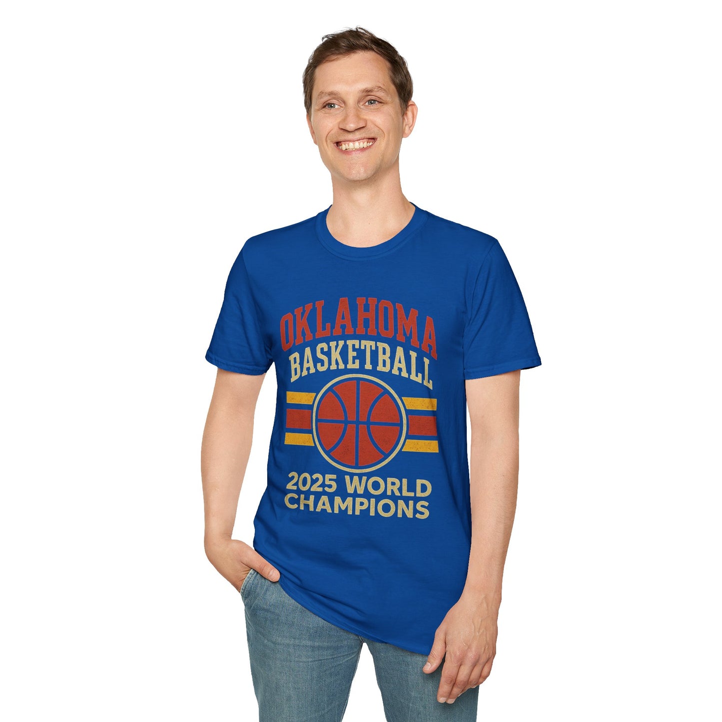 Oklahoma Basketball Shirt | 2025 Champs Tee | Retro Basketball T-Shirt | Oklahoma Sports Fan Gift | Vintage Championship Shirt