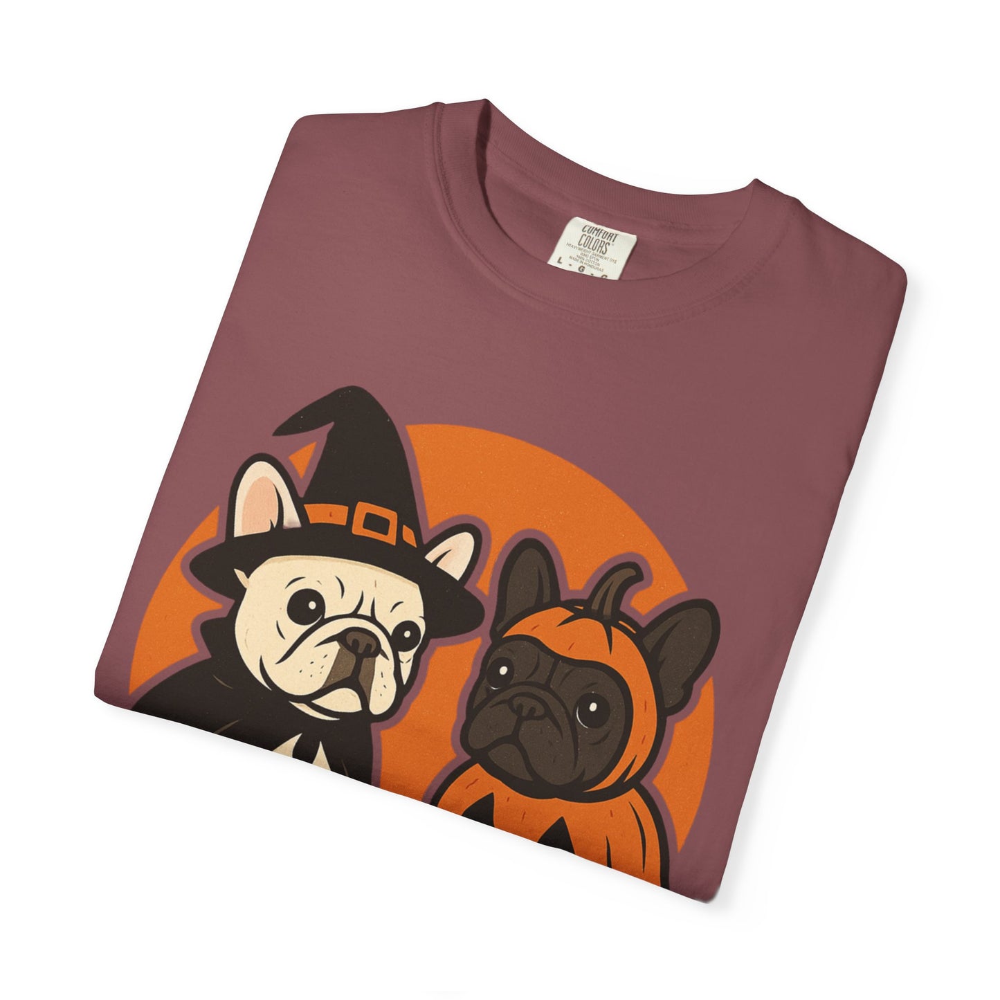 French Bulldog Halloween Sweatshirt | Spooky Frenchie Pullover | Ghost Dog Lover Crewneck | Cute Pumpkin Fall Sweater