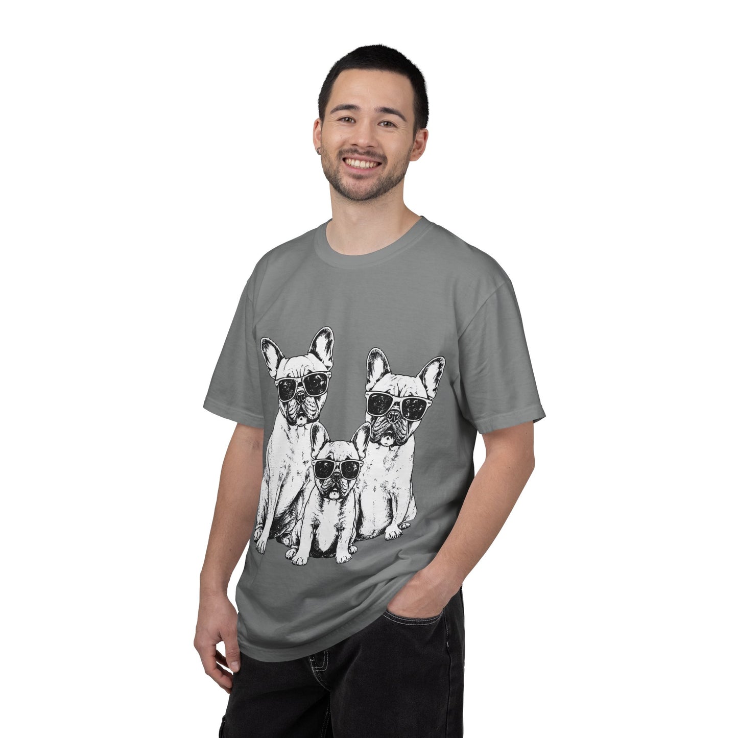 French Bulldog Family Shirt, Frenchie Family Tee, Cool French Bulldogs Sunglasses Shirt, Dog Mom Gift, Dog Dad Gift, Frenchie Lover Shirt, Cute Dog Graphic Tee