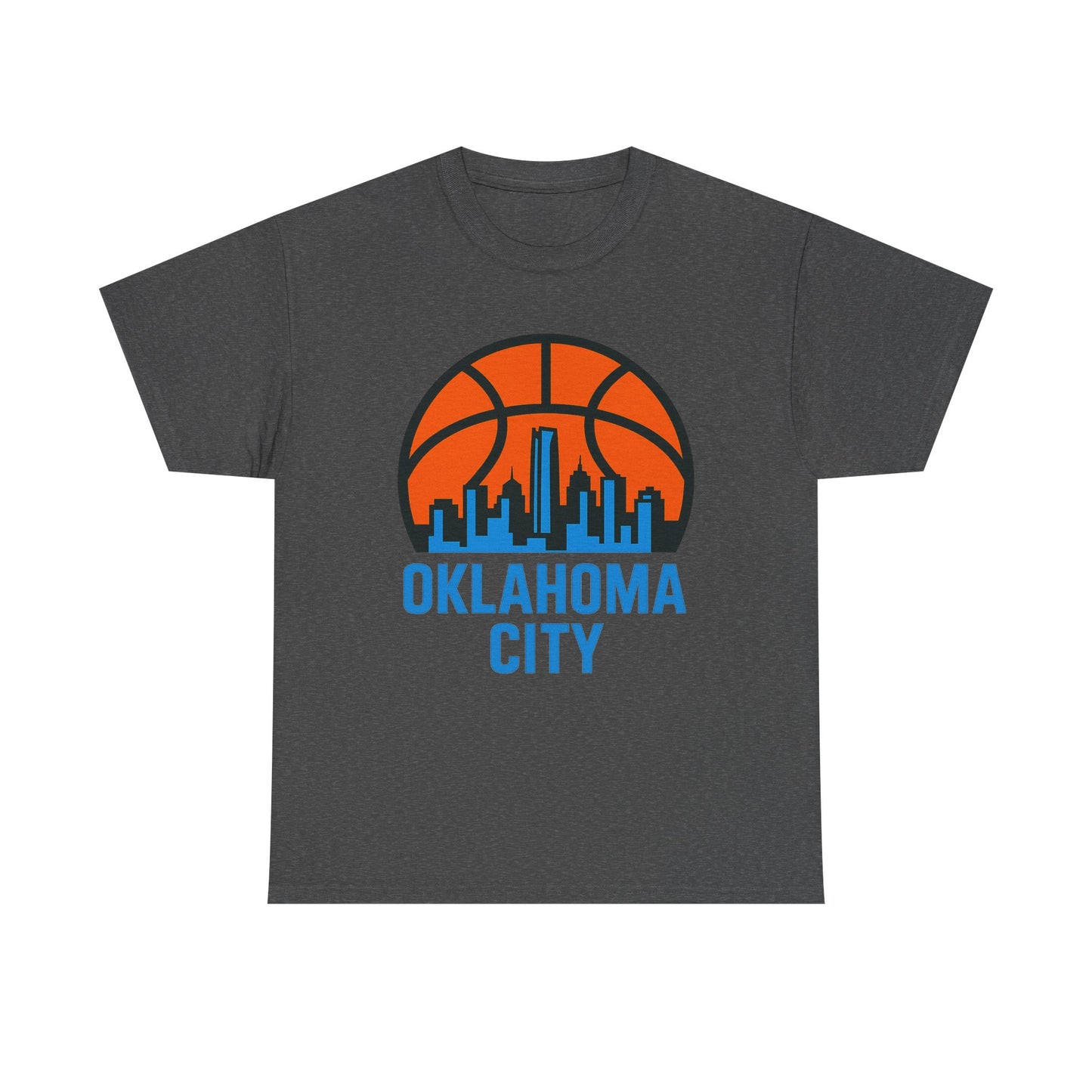 Oklahoma City Basketball Skyline T-Shirt