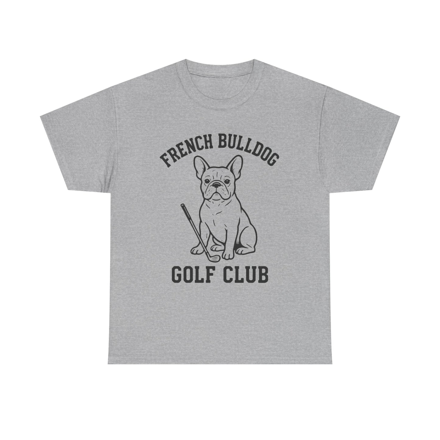 French Bulldog Golf Club Shirt | Frenchie Golf Tee | Frenchie Lover Gift | Dog Dad Golf Shirt | Dog Mom Golf Apparel | Retro Line Art Bulldog Tee