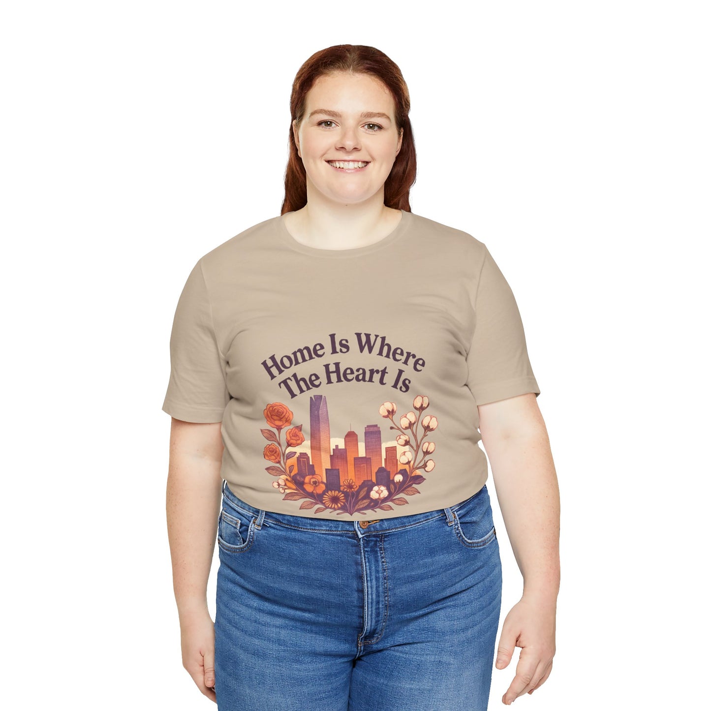 Home Is Where the Heart Is Oklahoma City Shirt | OKC Pride Tee | Oklahoma City Love