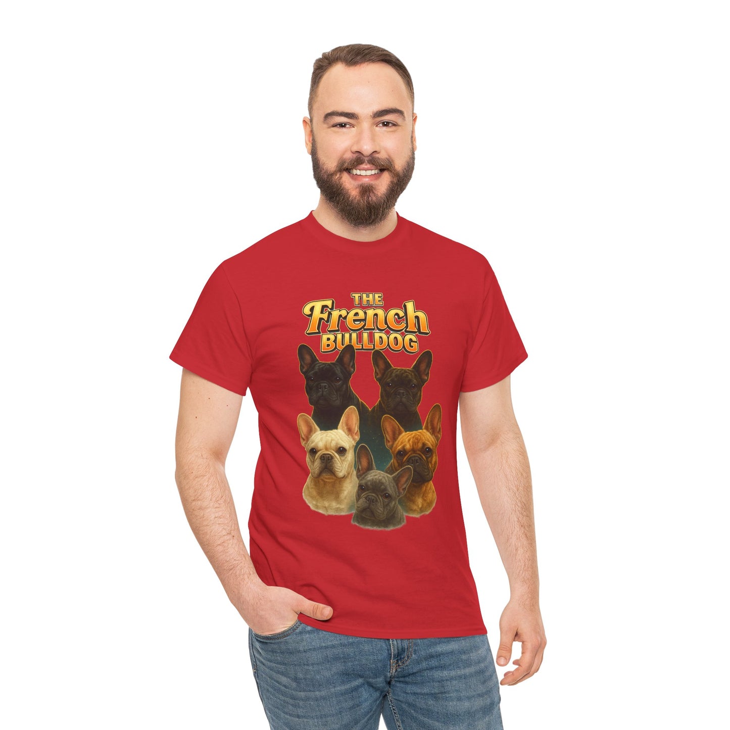 The French Bulldog Vintage Tee | Retro Frenchie Shirt | Dog Lover Gift | 90s Style Graphic T-Shirt | Cute French Bulldog Owner Apparel