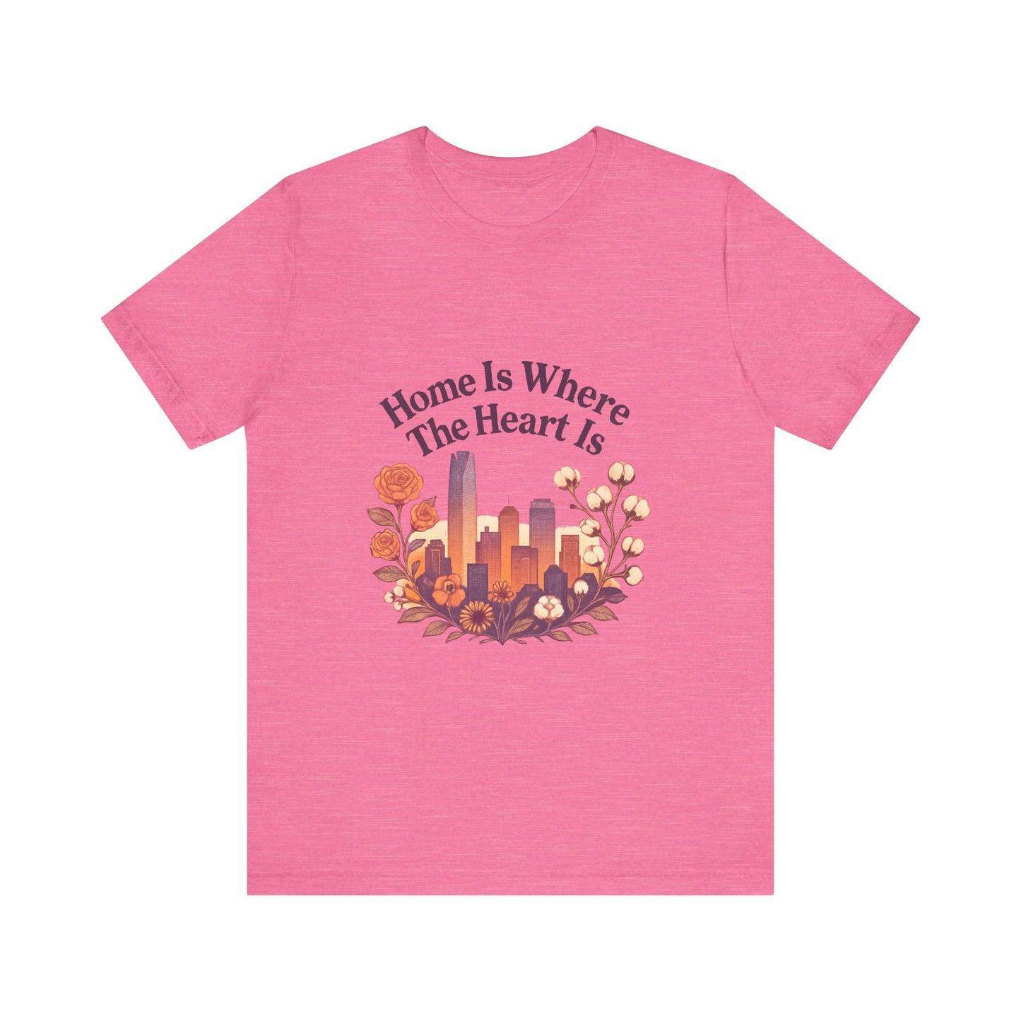 Home Is Where the Heart Is Oklahoma City Shirt | OKC Pride Tee | Oklahoma City Love