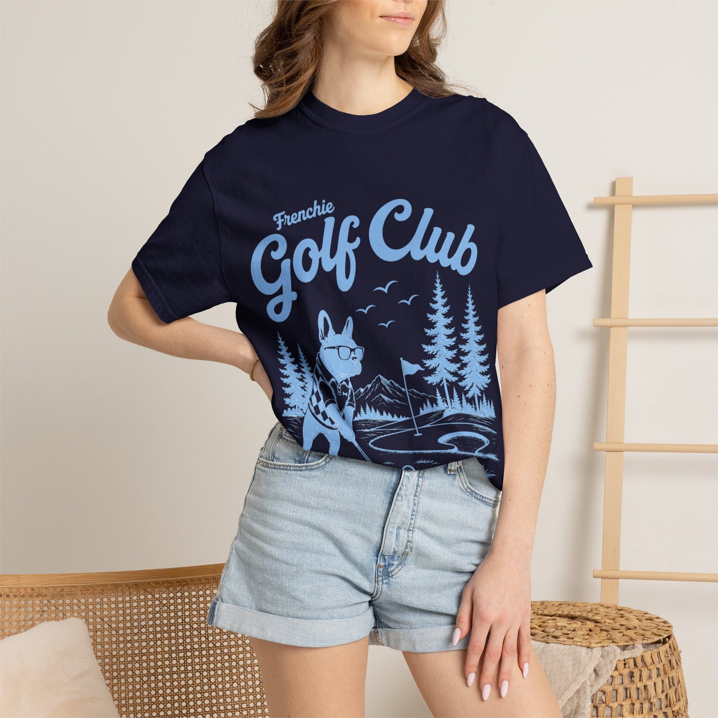 Golf Club T-Shirt — Frenchie Golf Club Graphic Tee