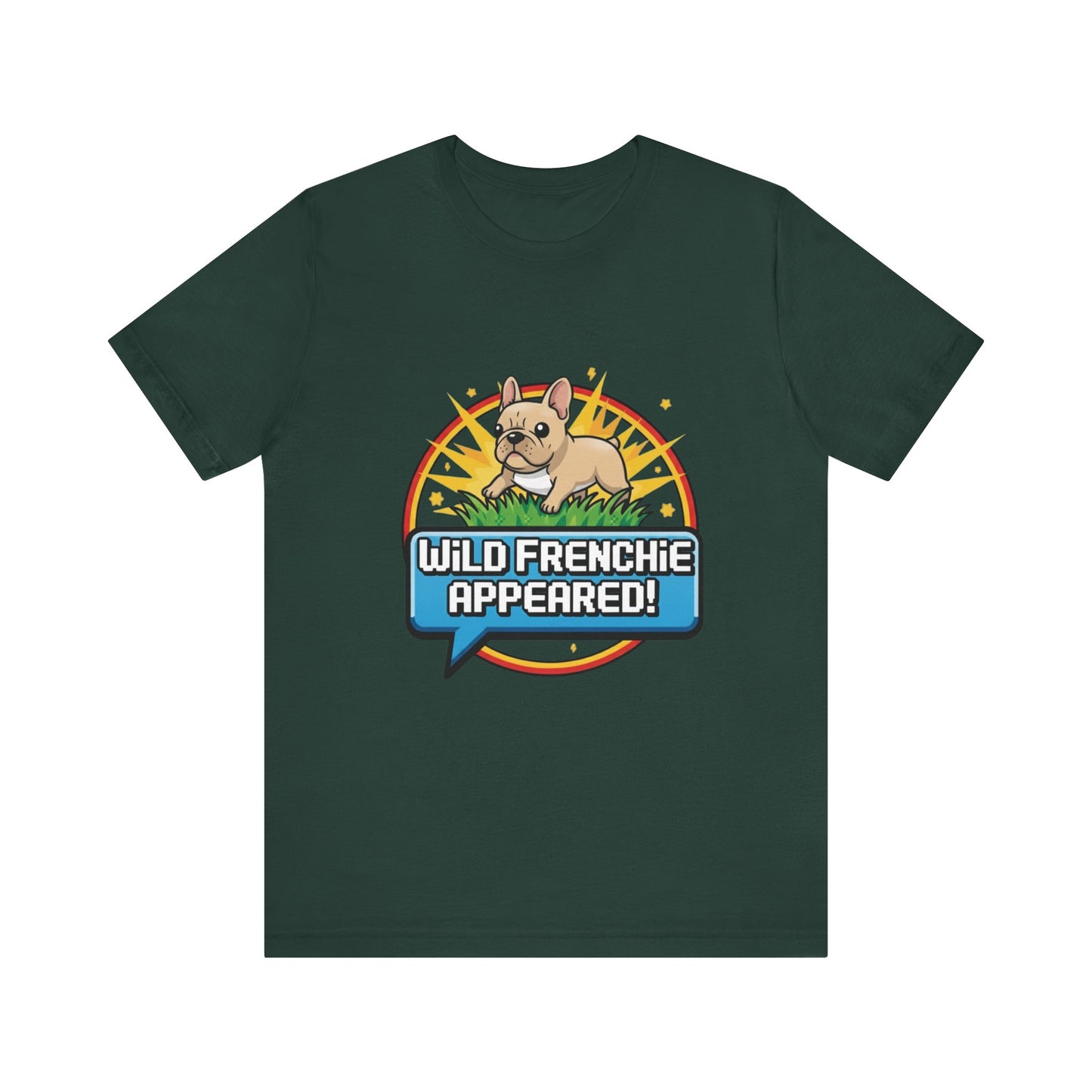 French Bulldog T-Shirt | Cute Frenchie Graphic Tee | Funny Dog Lover Shirt | Gamer Gift for Him or Her