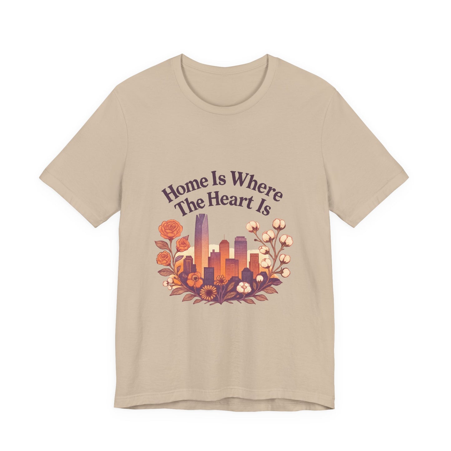 Home Is Where the Heart Is Oklahoma City Shirt | OKC Pride Tee | Oklahoma City Love